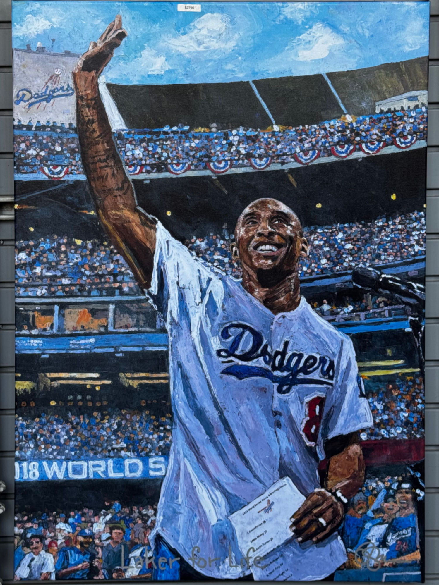 Dodgers 2018 World Series Kobe Bryant Dodgers 2018 World Series