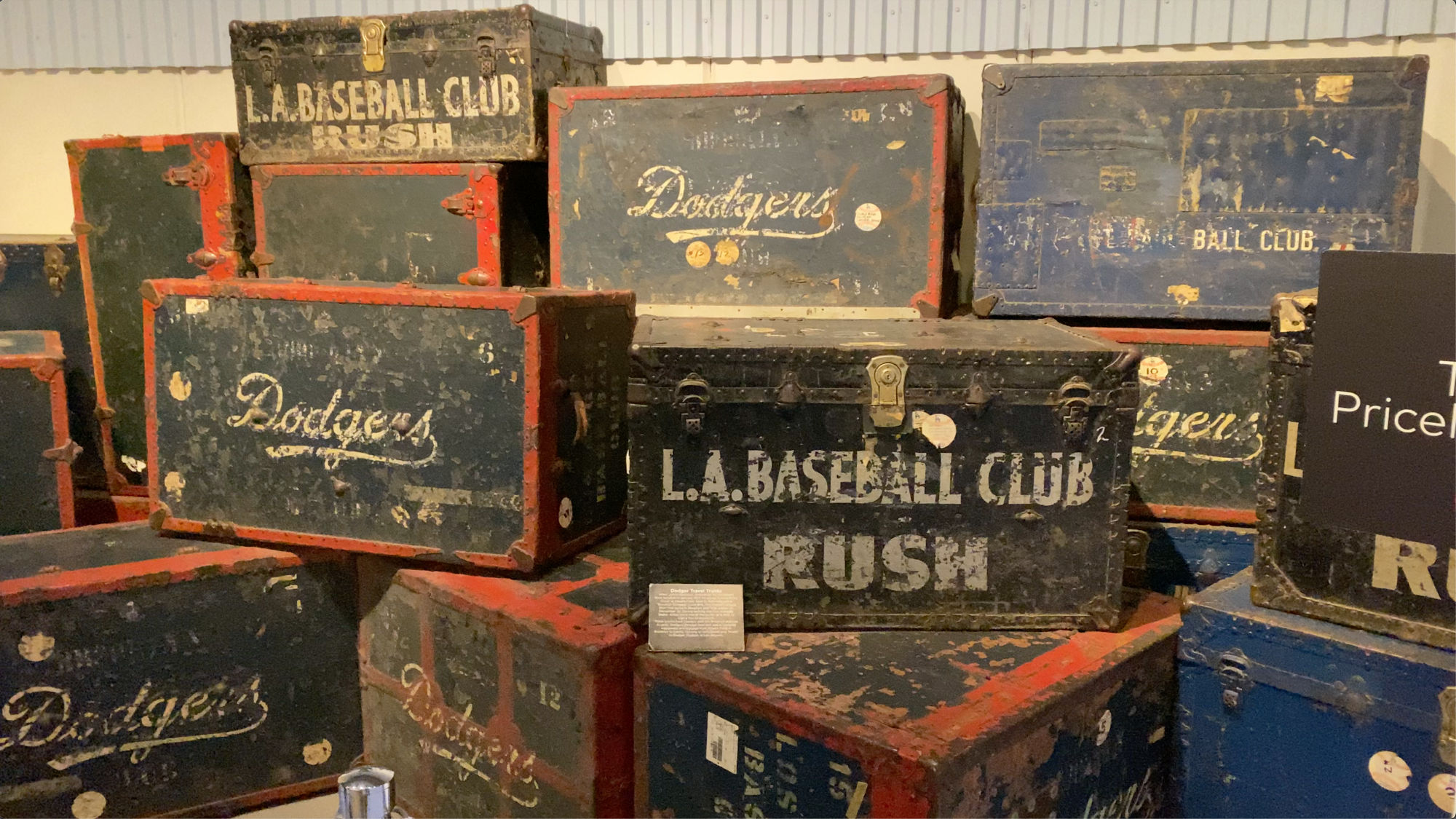 LA Baseball Club Luggage