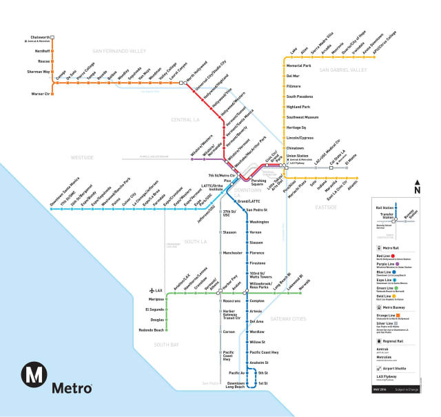 LA County Metro Rail