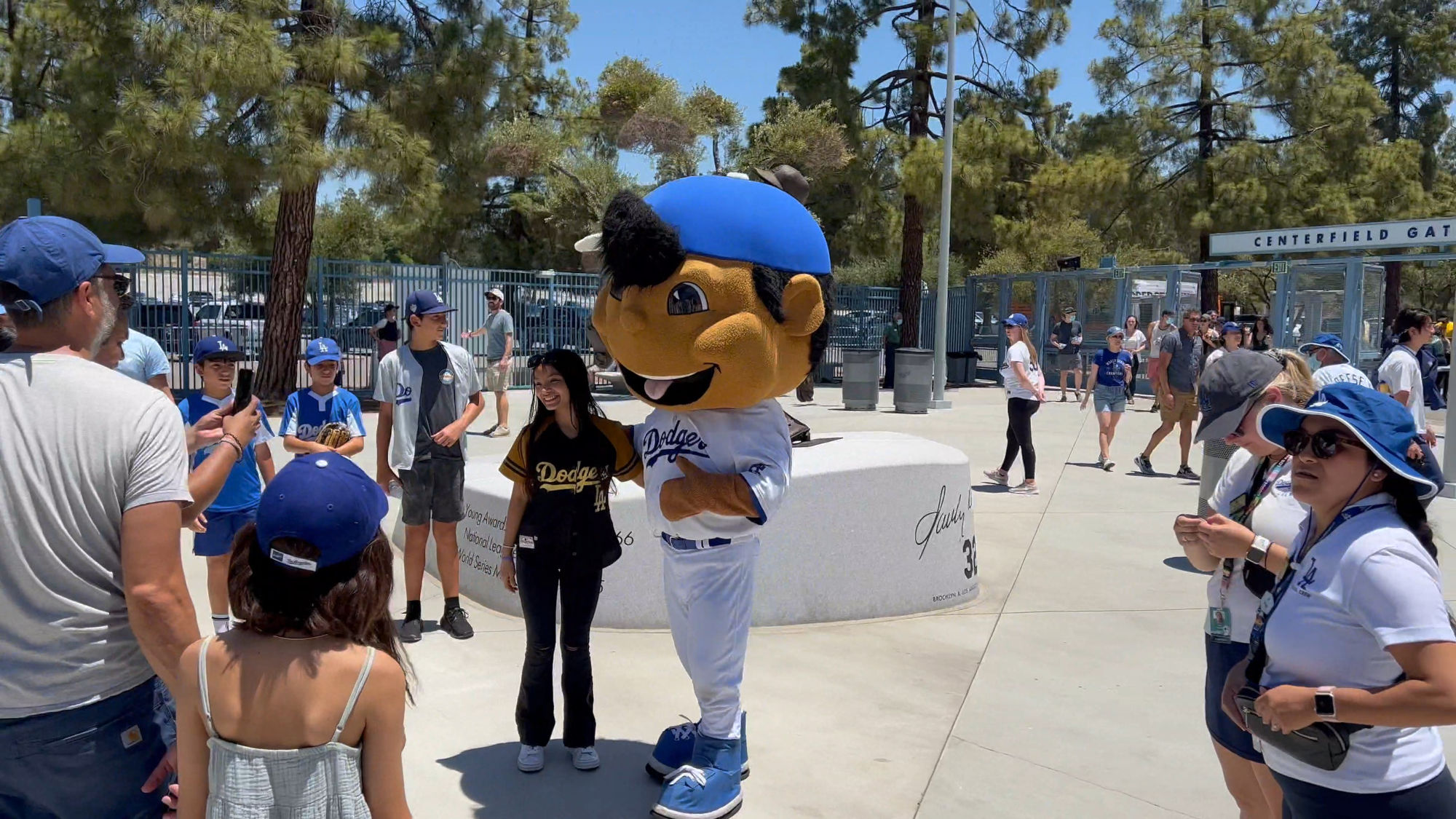 Mascot Los Angeles Dodgers Mascot