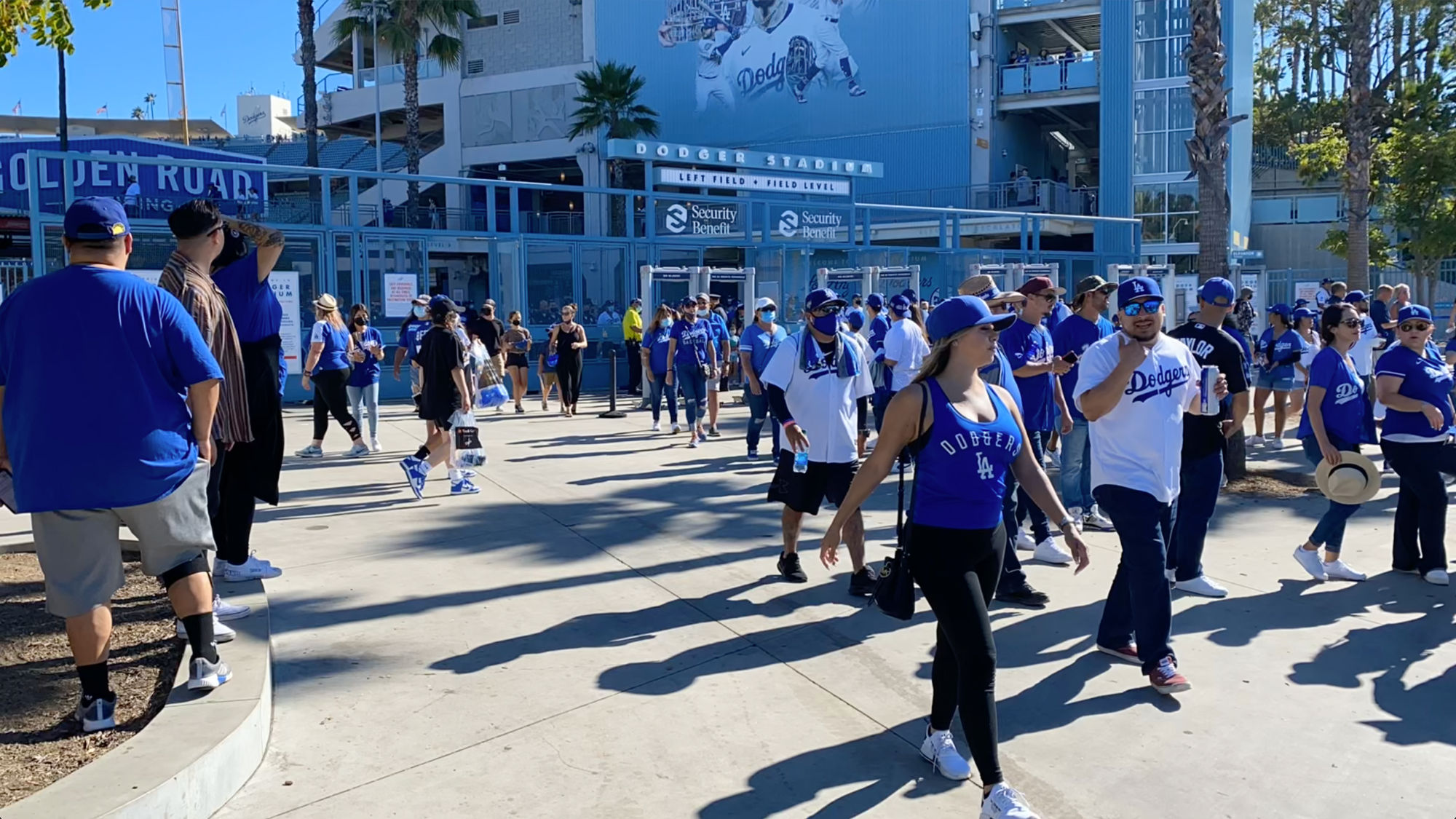 Left Field Field Level Entrance