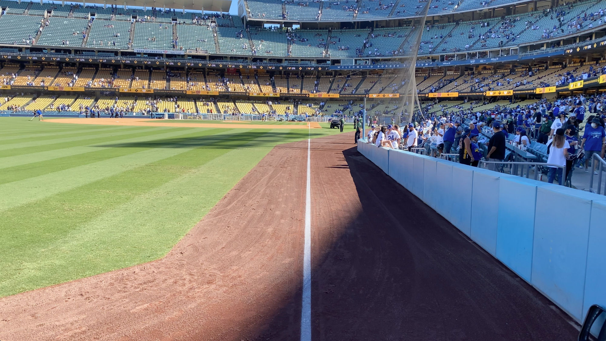 Left Field Foul Line