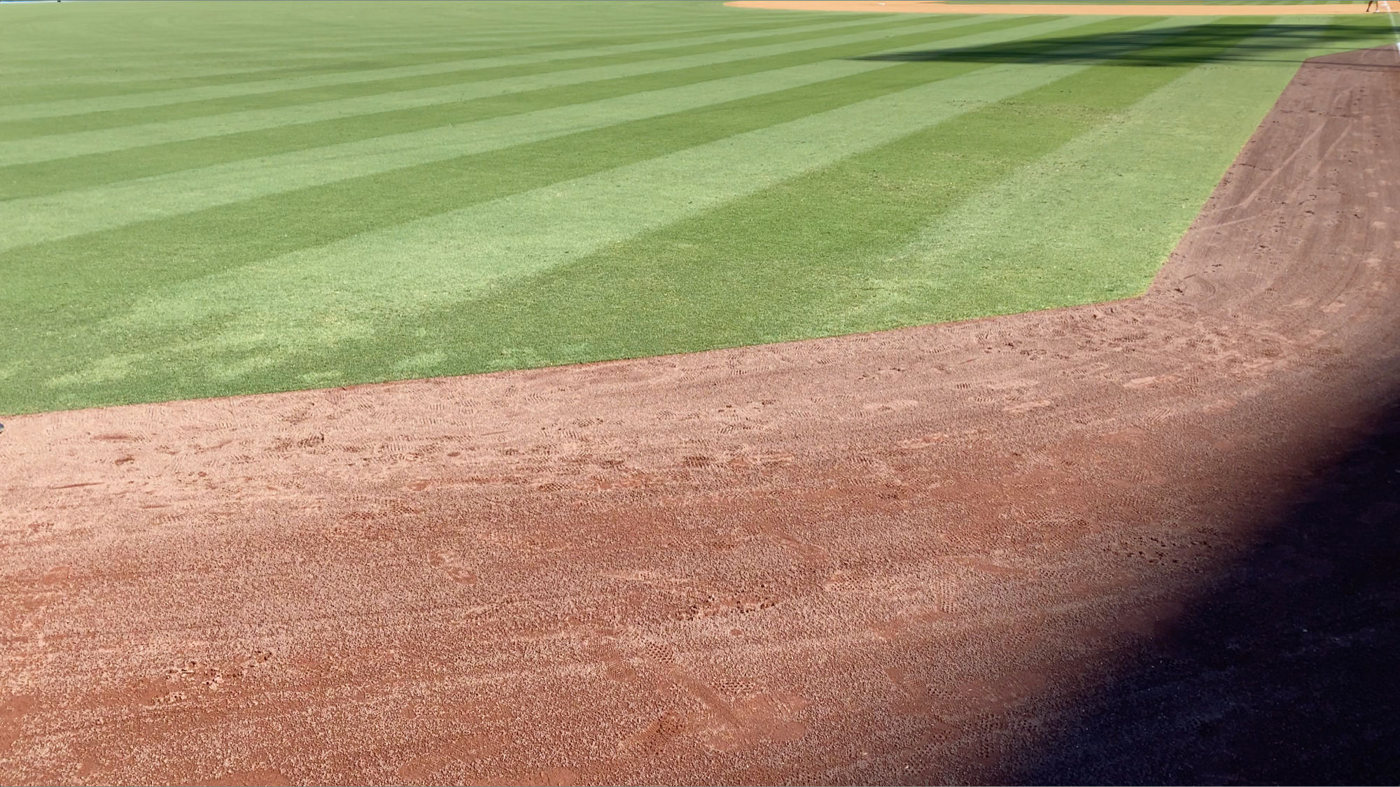 Left Field Warning Track