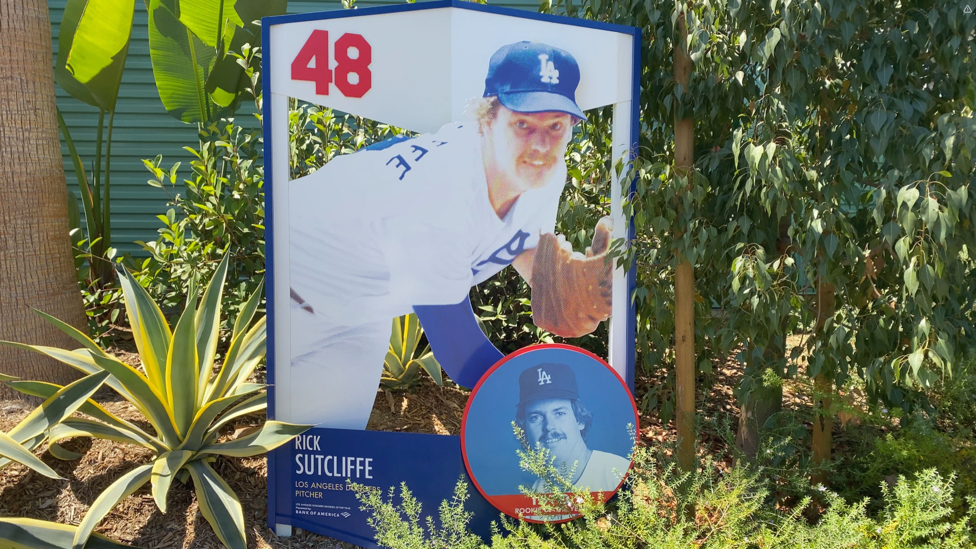 Rick Sutcliffe Legends of Dodger Baseball Rick Sutcliffe