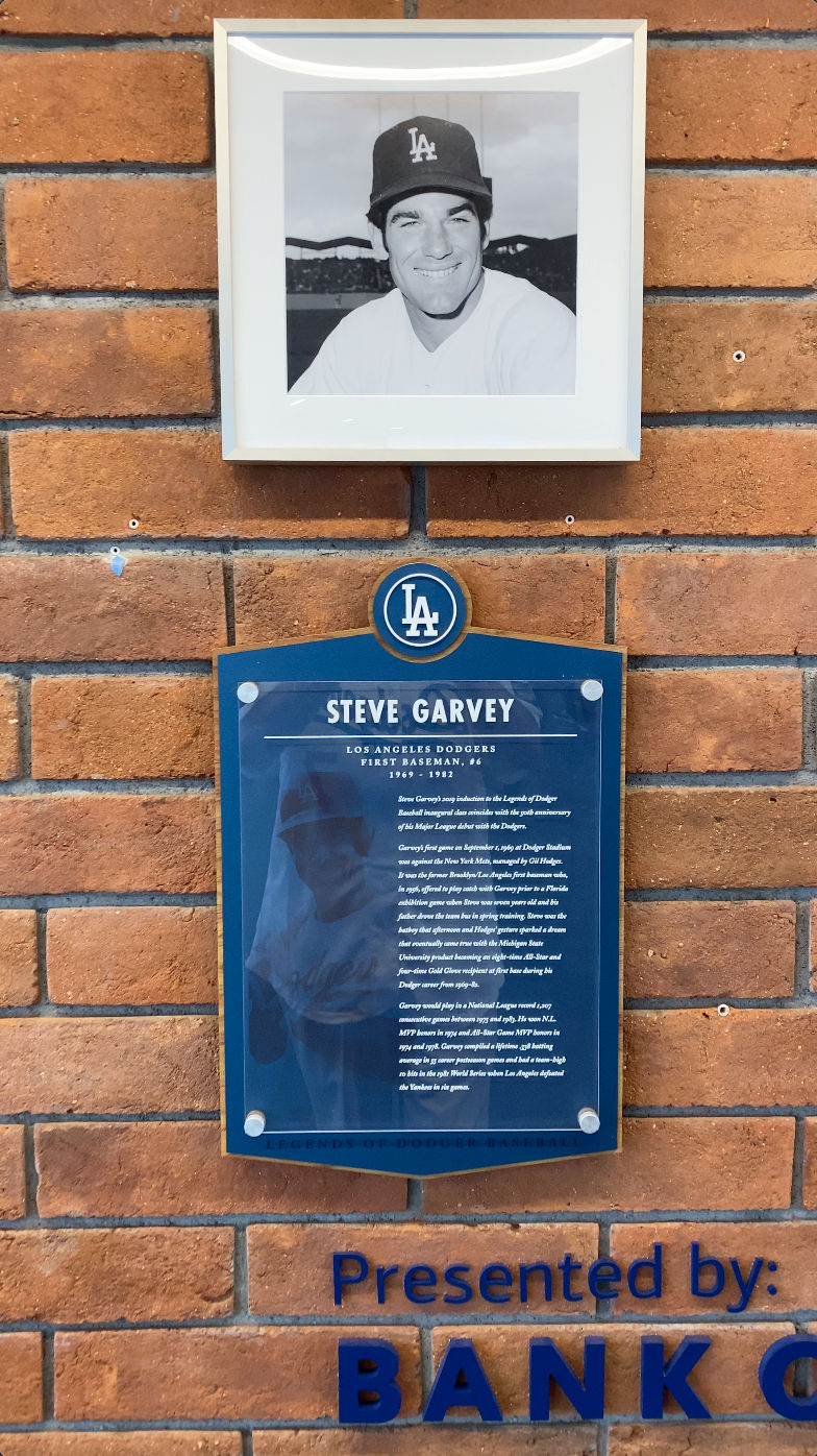 Legends of Dodger Baseball Steve Garvey