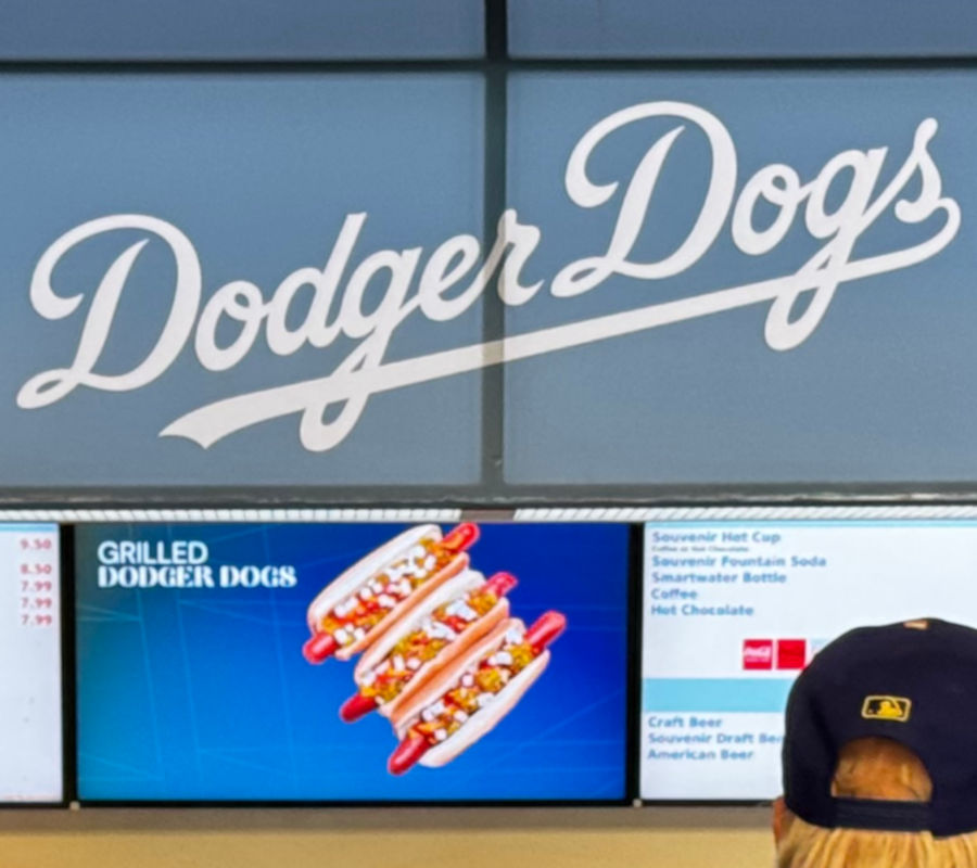 Dodger Dogs on the Loge Level