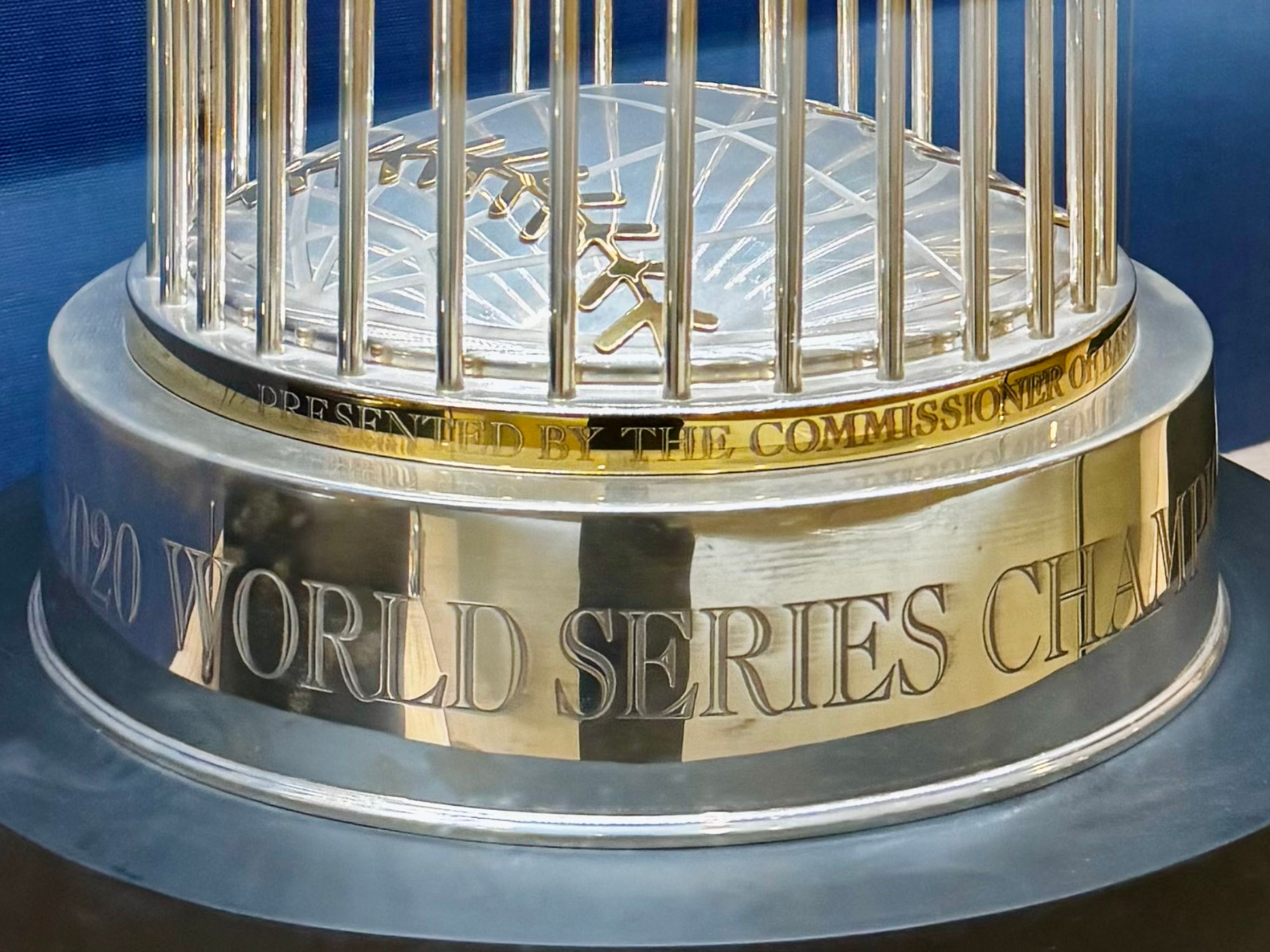Los Angeles Dodgers 2020 World Championship Commissioner Trophy