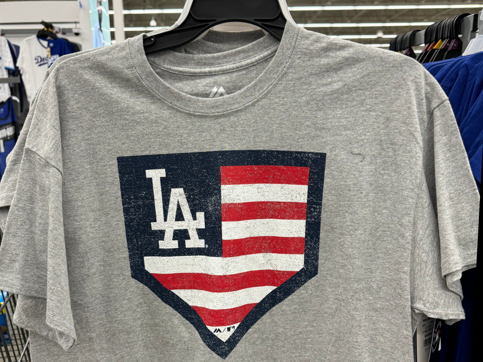 Los Angeles Dodgers USA Home Plate Shirt