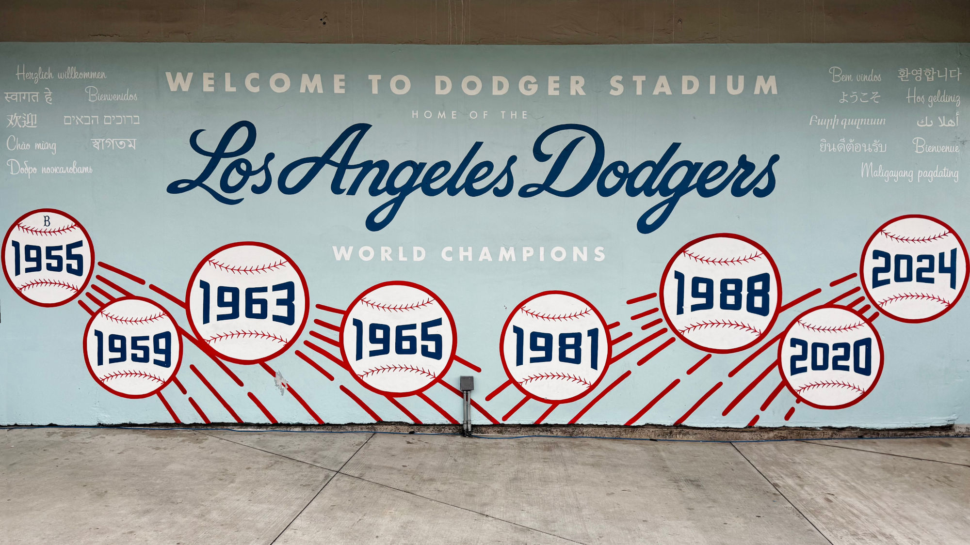 Los Angeles Dodgers World Champions