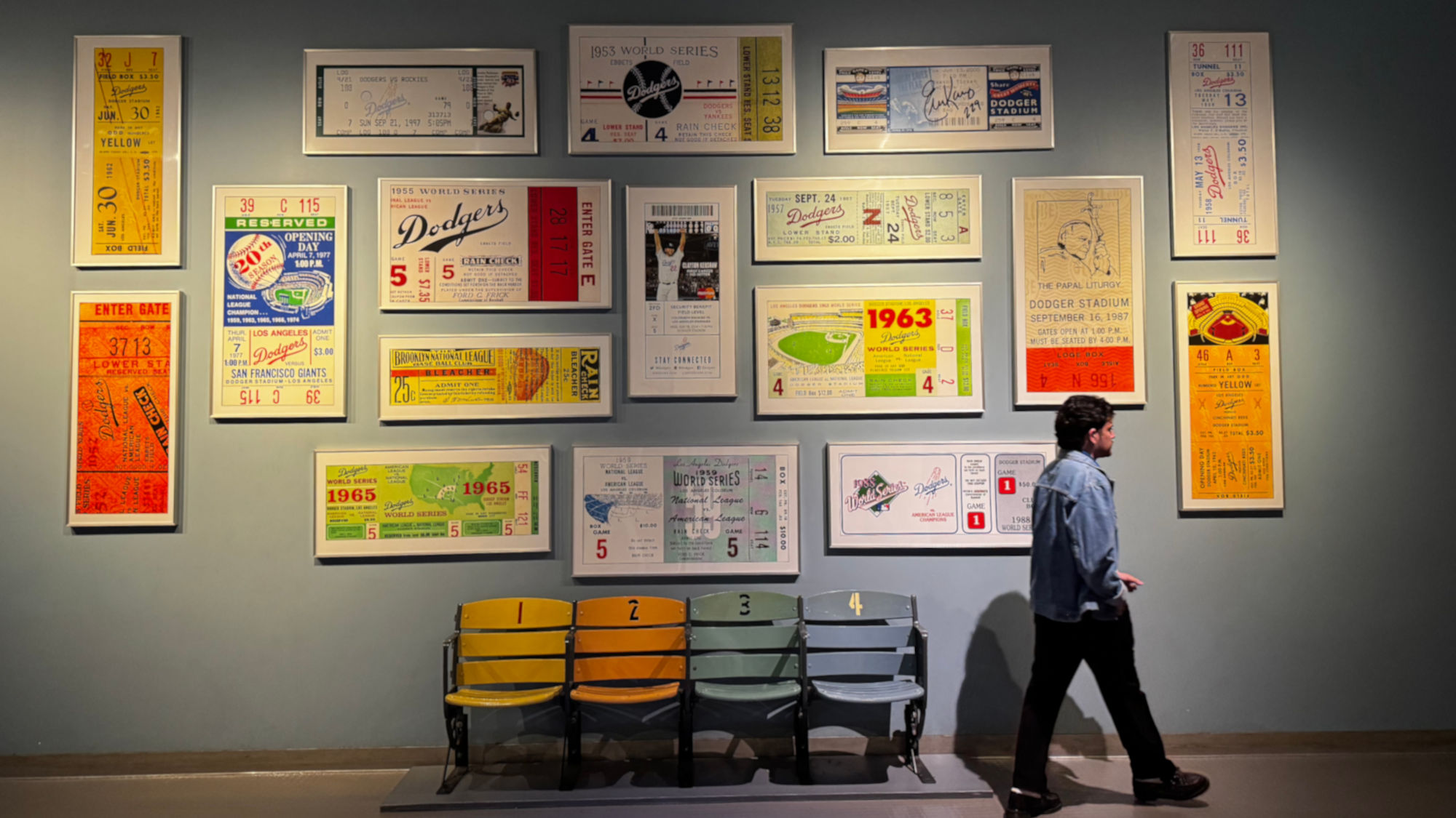 Tickets Wall Memorabillia Tickets Wall