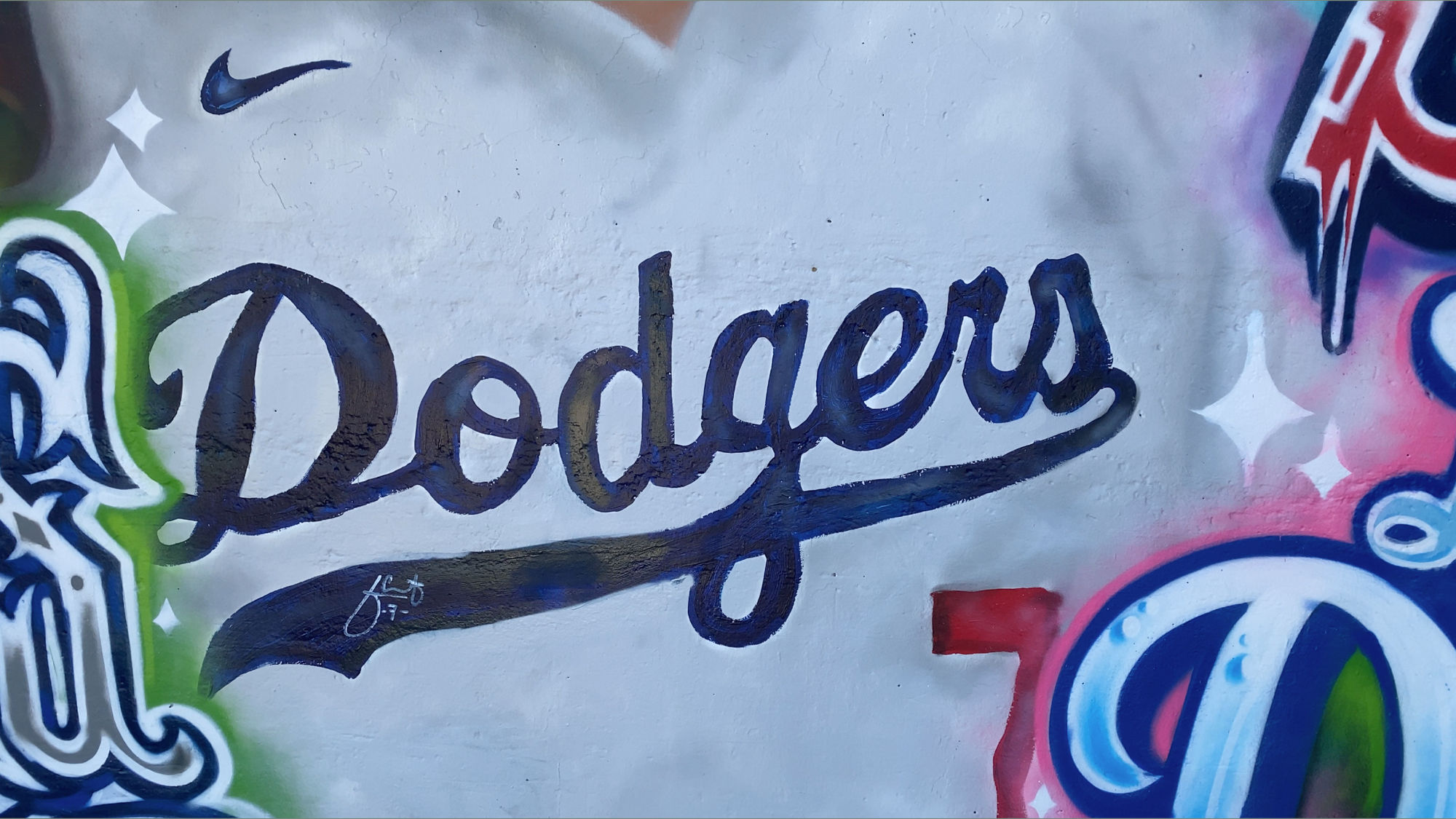 Murals Dodgers Jersey