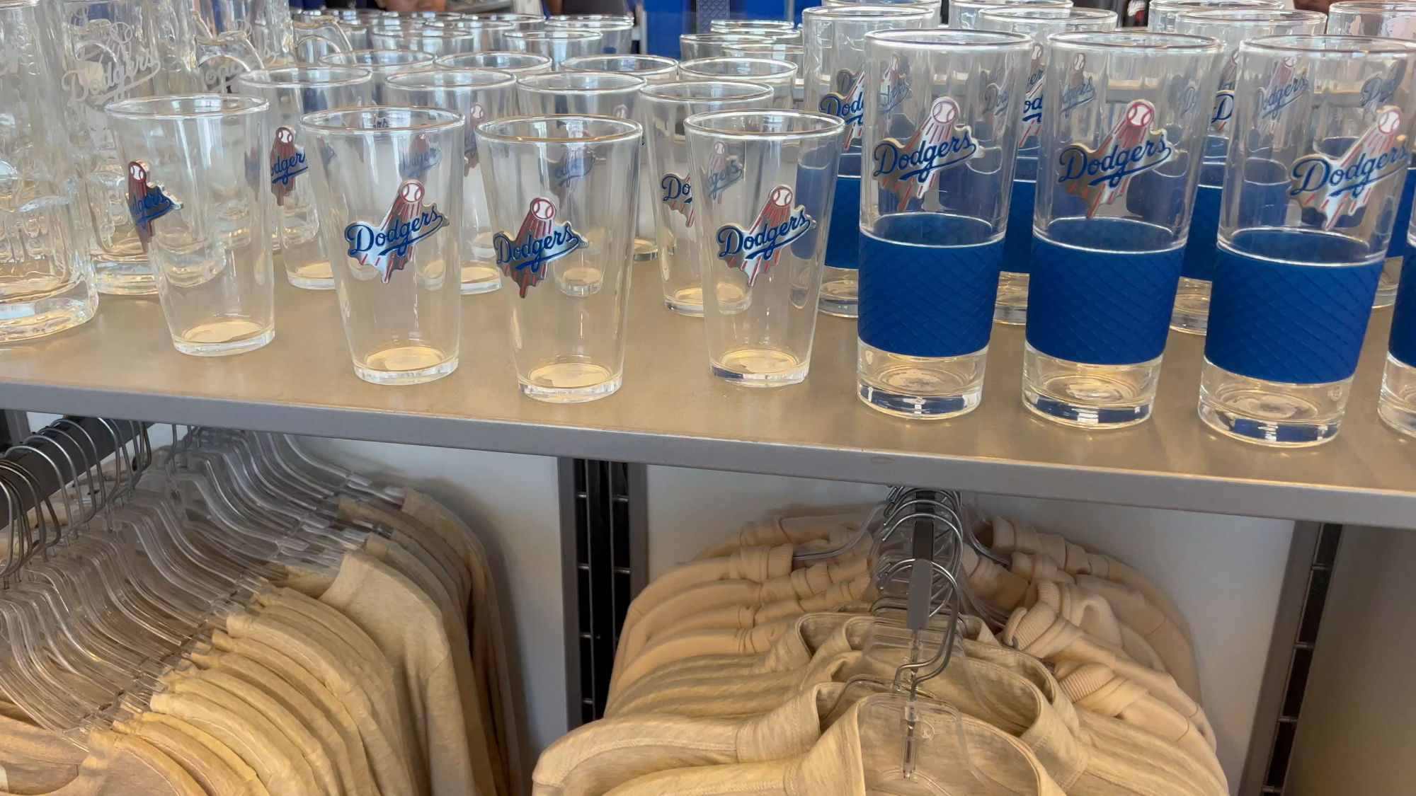 Official Team Store Dodger Beer Glasses