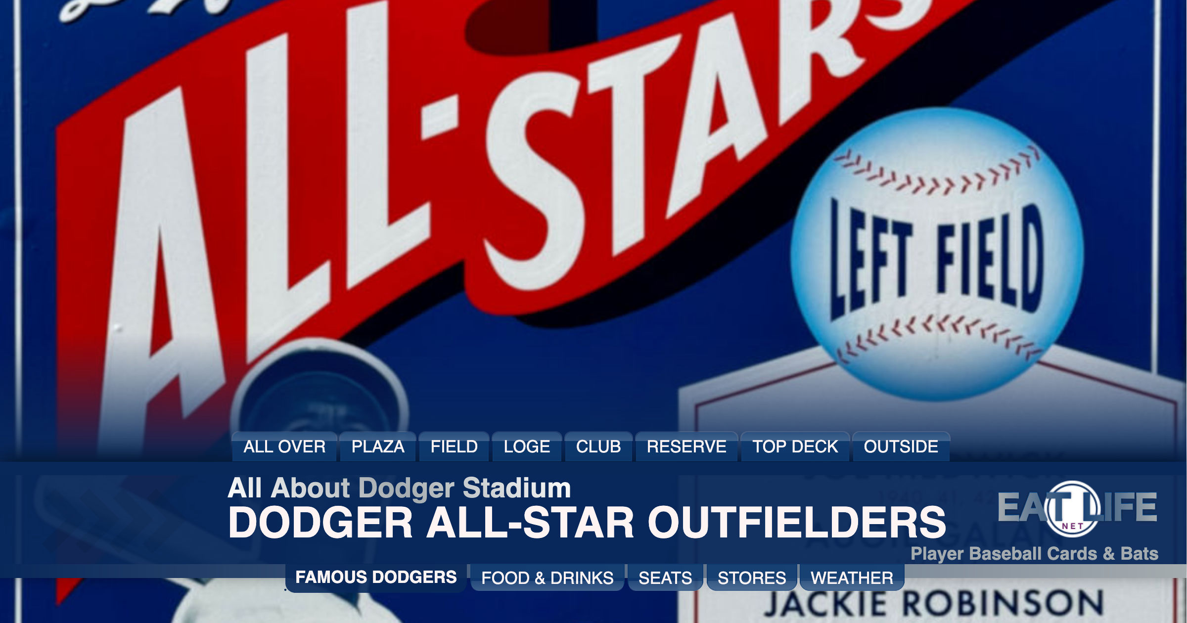 Dodger All-Star Outfielders