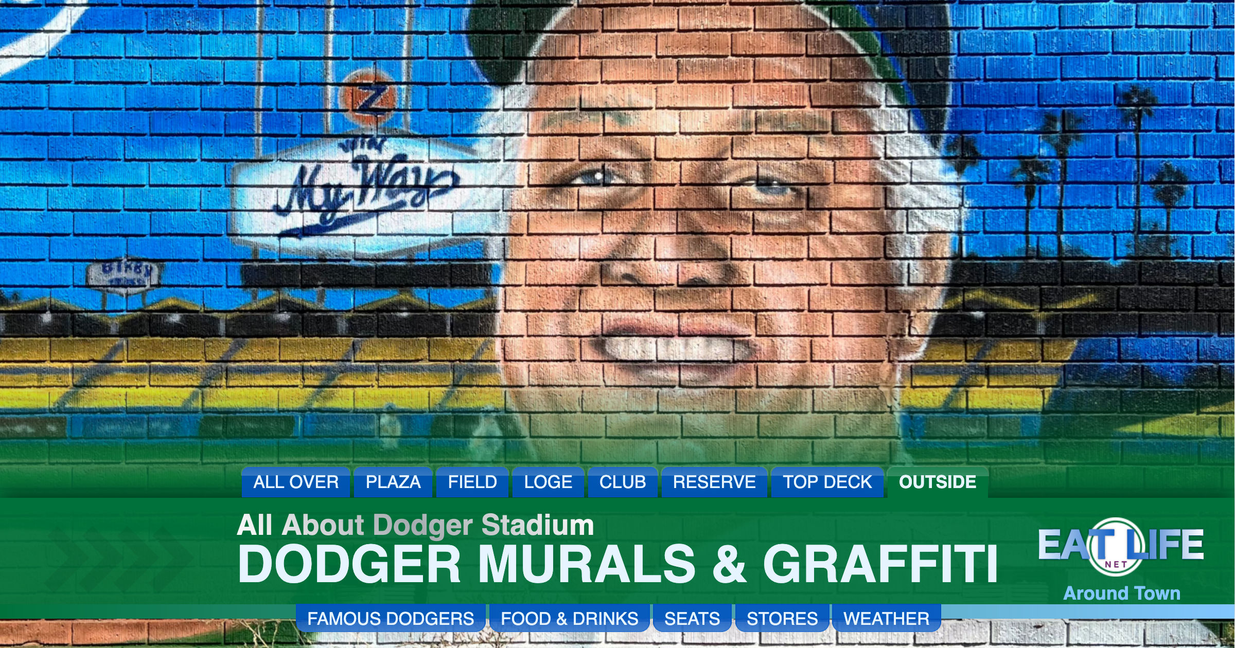 Dodger Murals Around LA