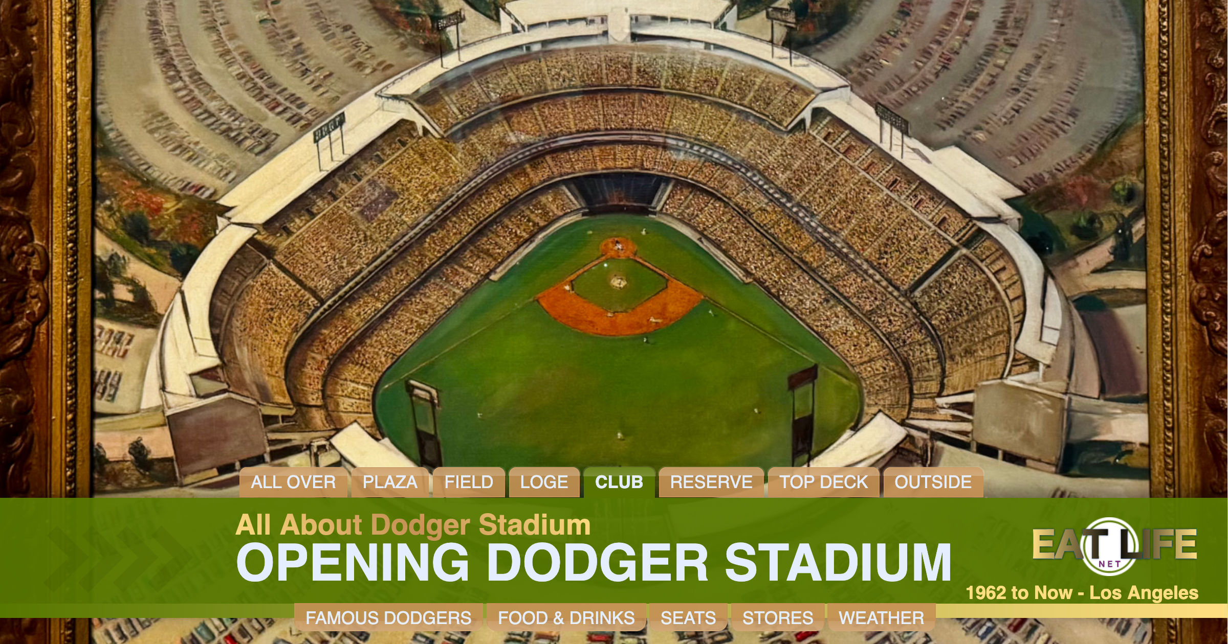 Opening Dodger Stadium
