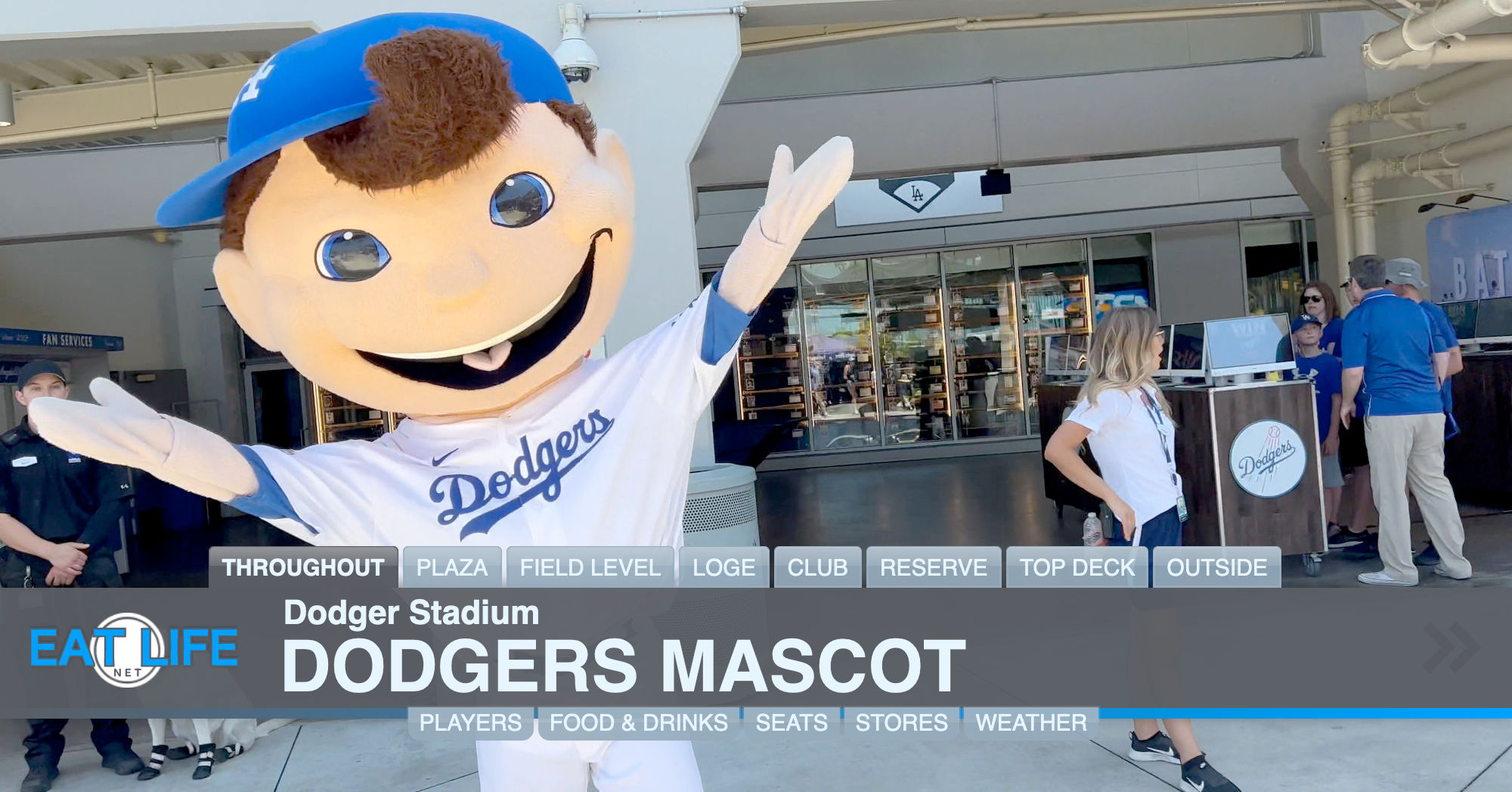 Dodgers Mascot