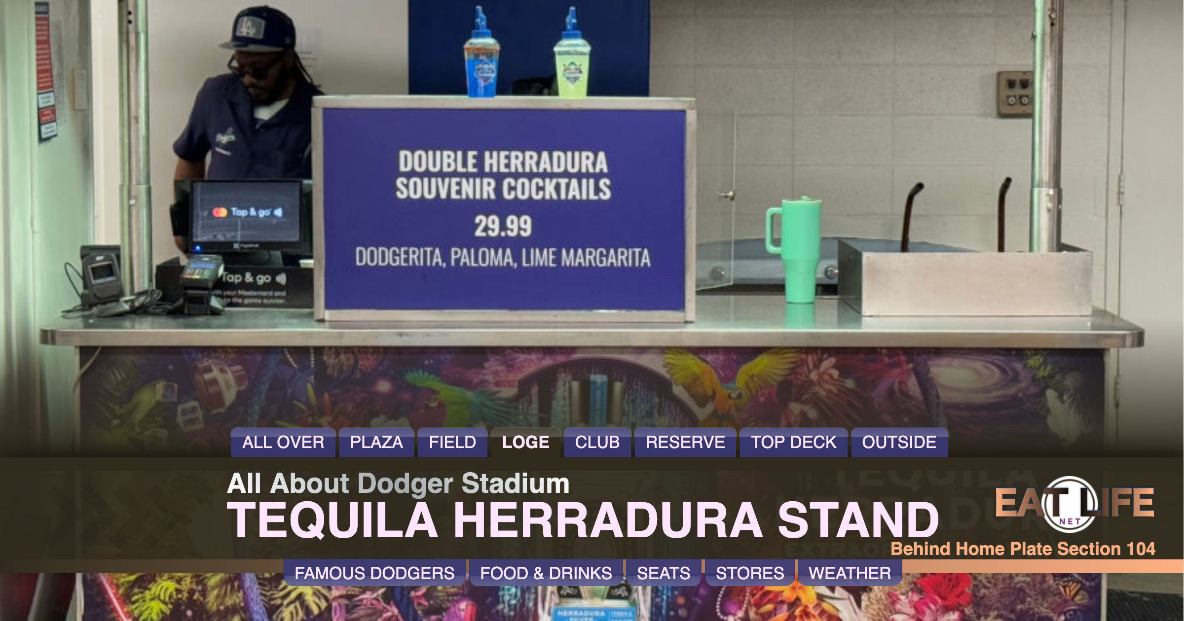 Tequila Herradura Stand