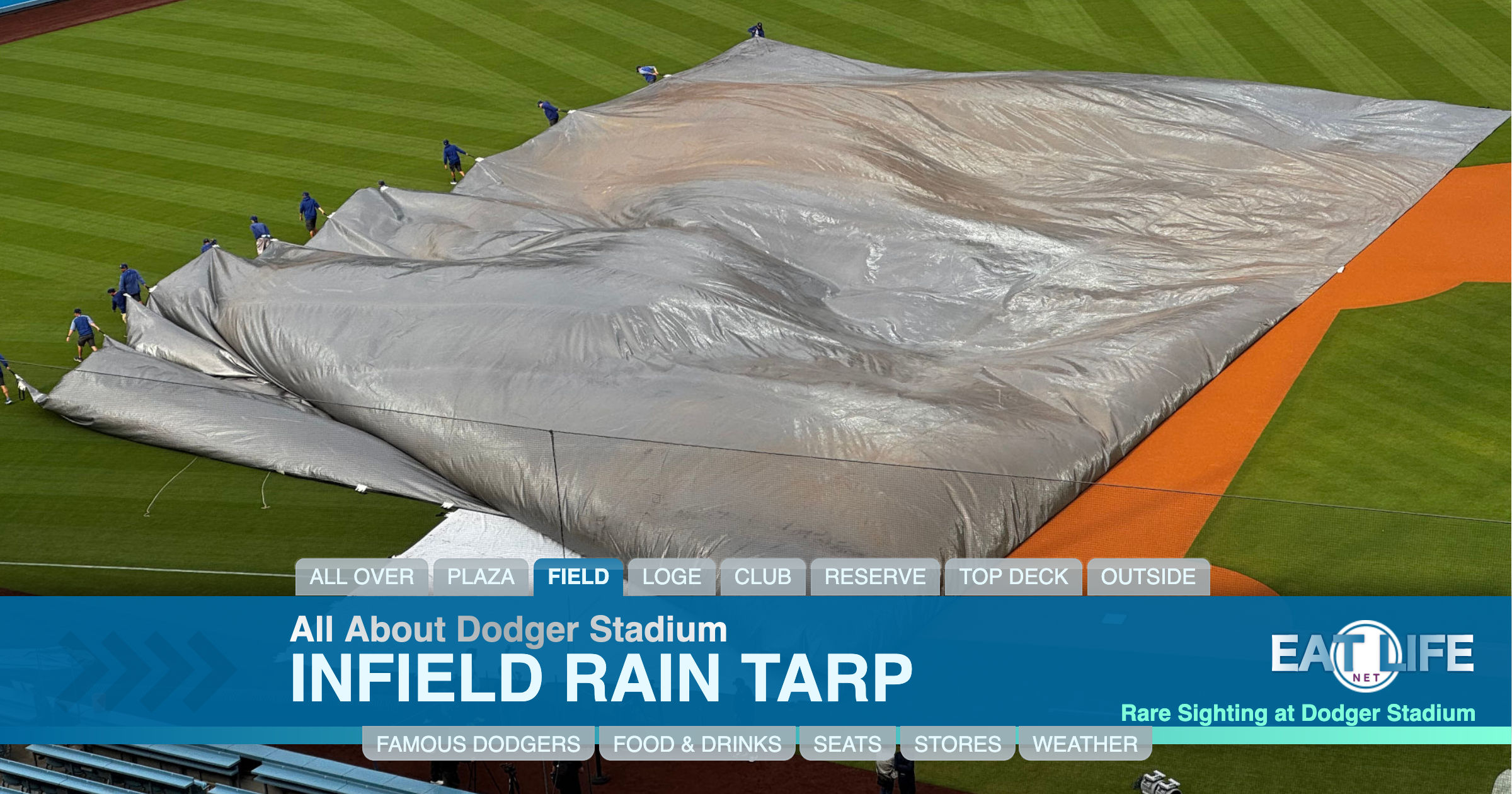 Infield Rain Tarp Infield Rain Tarp