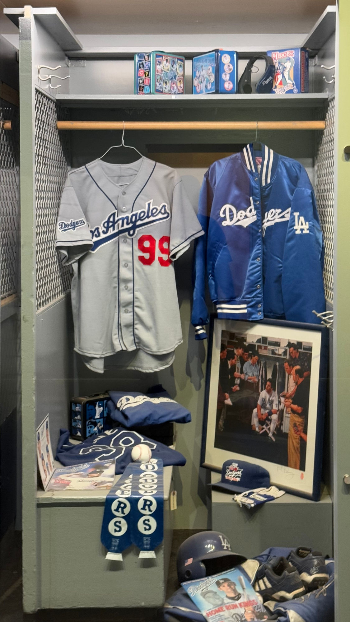 Original Dodger Lockers 2000s Memorabilia