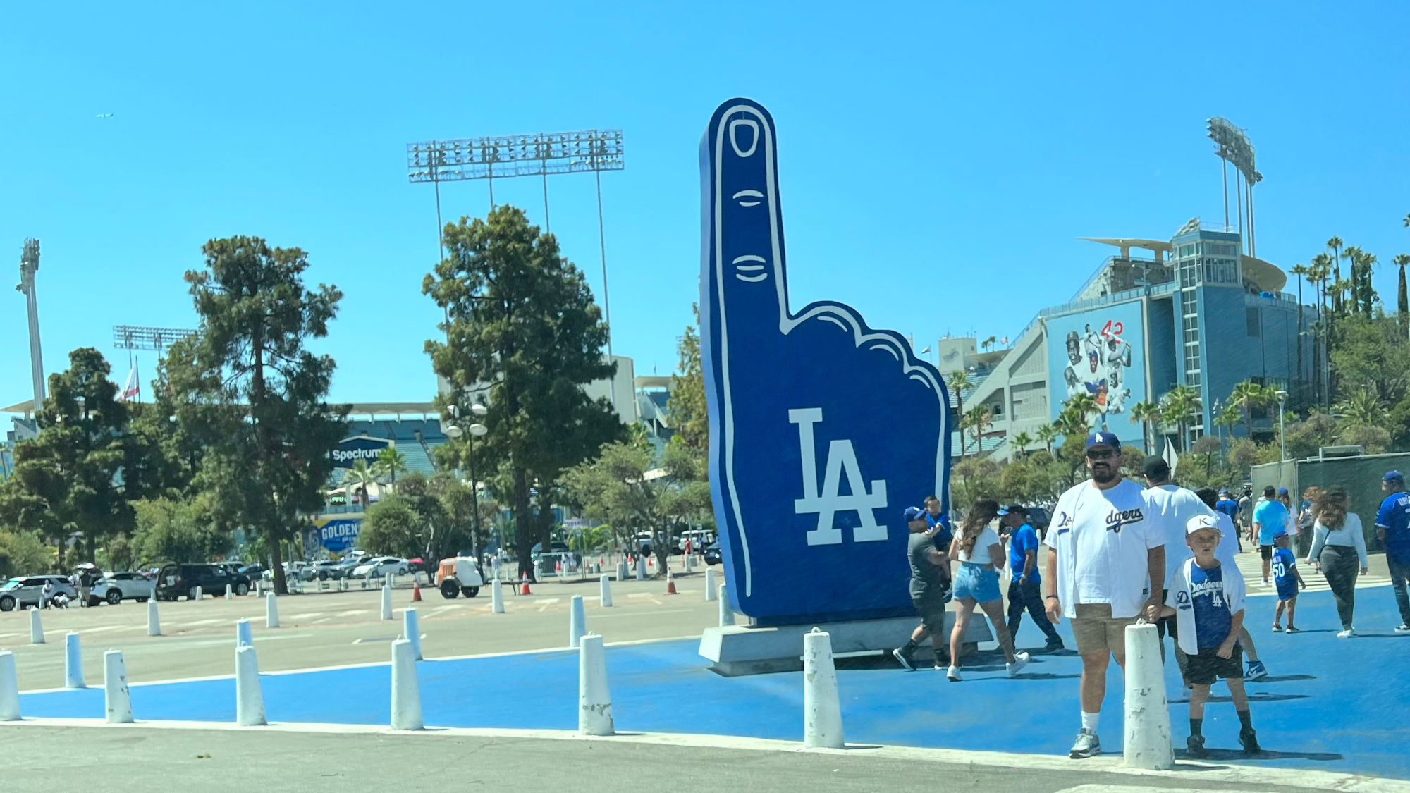 Parking Lot Foam Finger