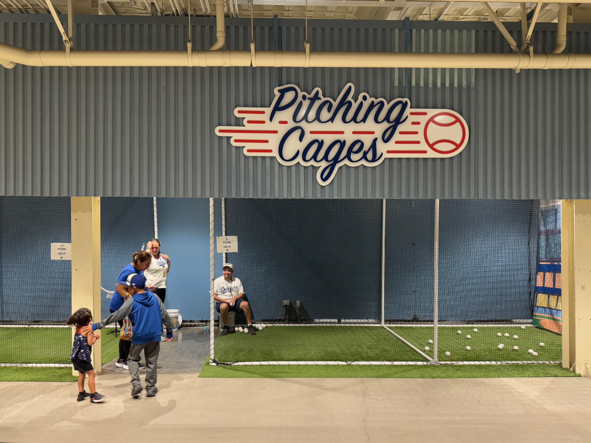 Pitching Cages Play Area Pitching Cages