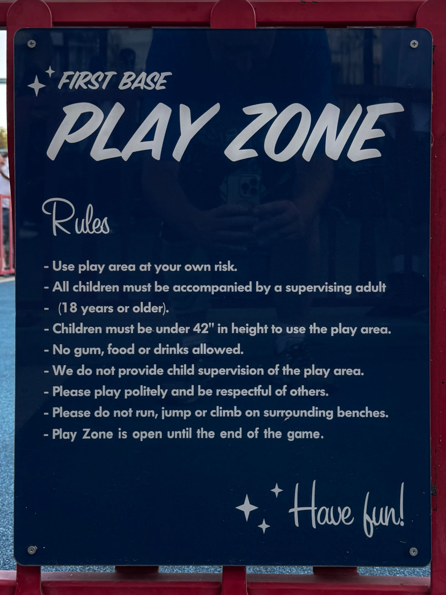 First Base Play Zone First Base
