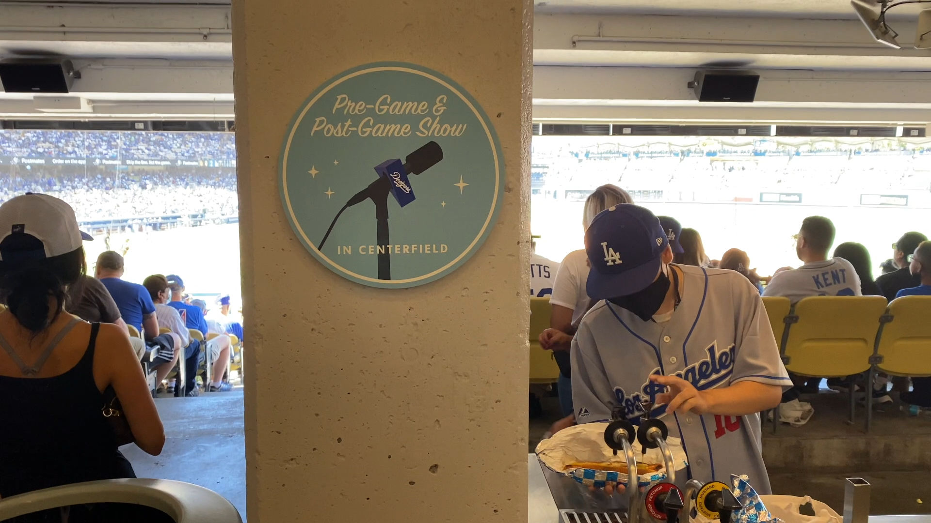 Pre-Game and Post-Game Dodger Stadium