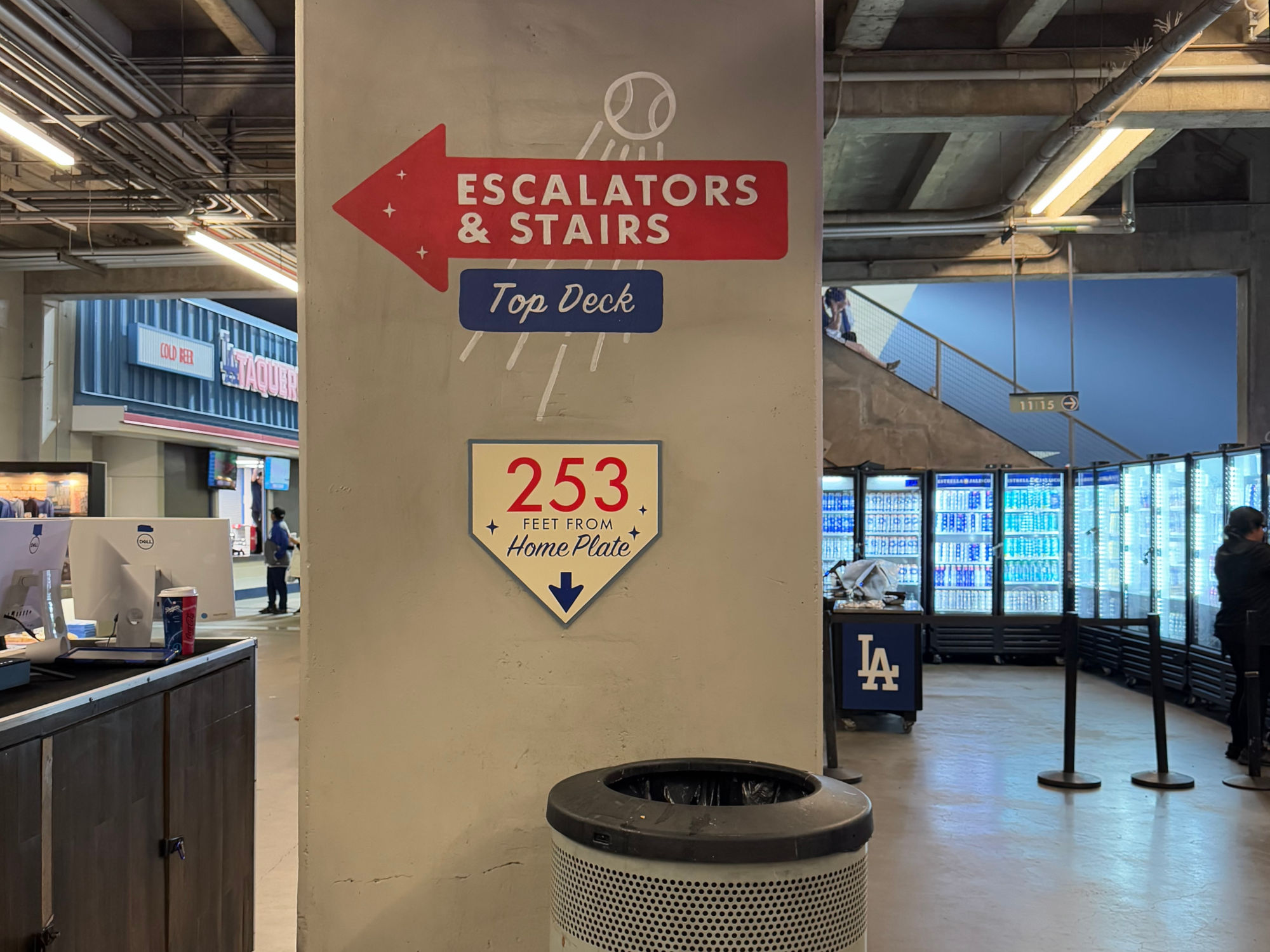 253 Feet From Home Plate Dodger Stadium Reserve Level 253 Feet From Home Plate