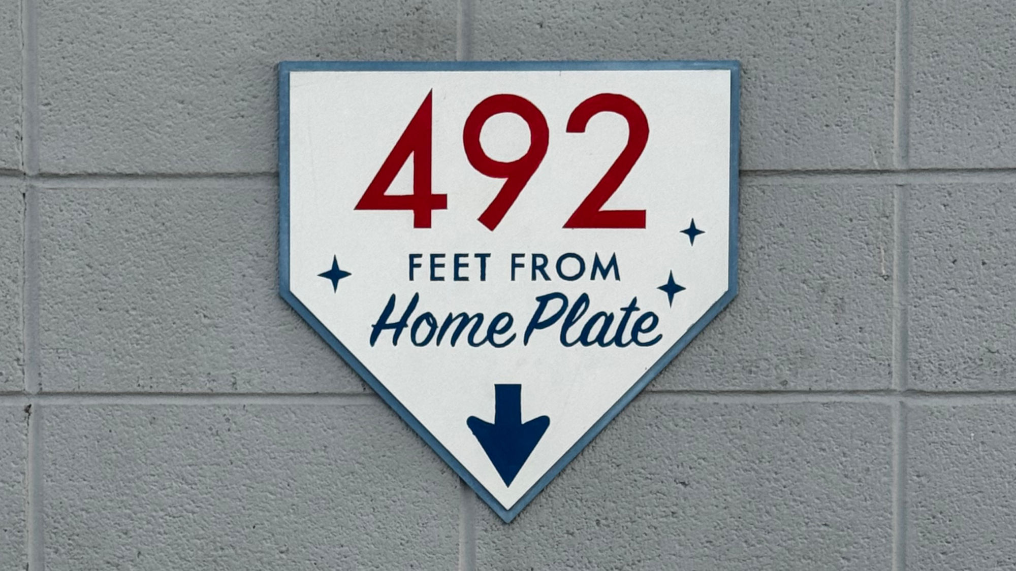 Reserve Level Right Field 492 Feet