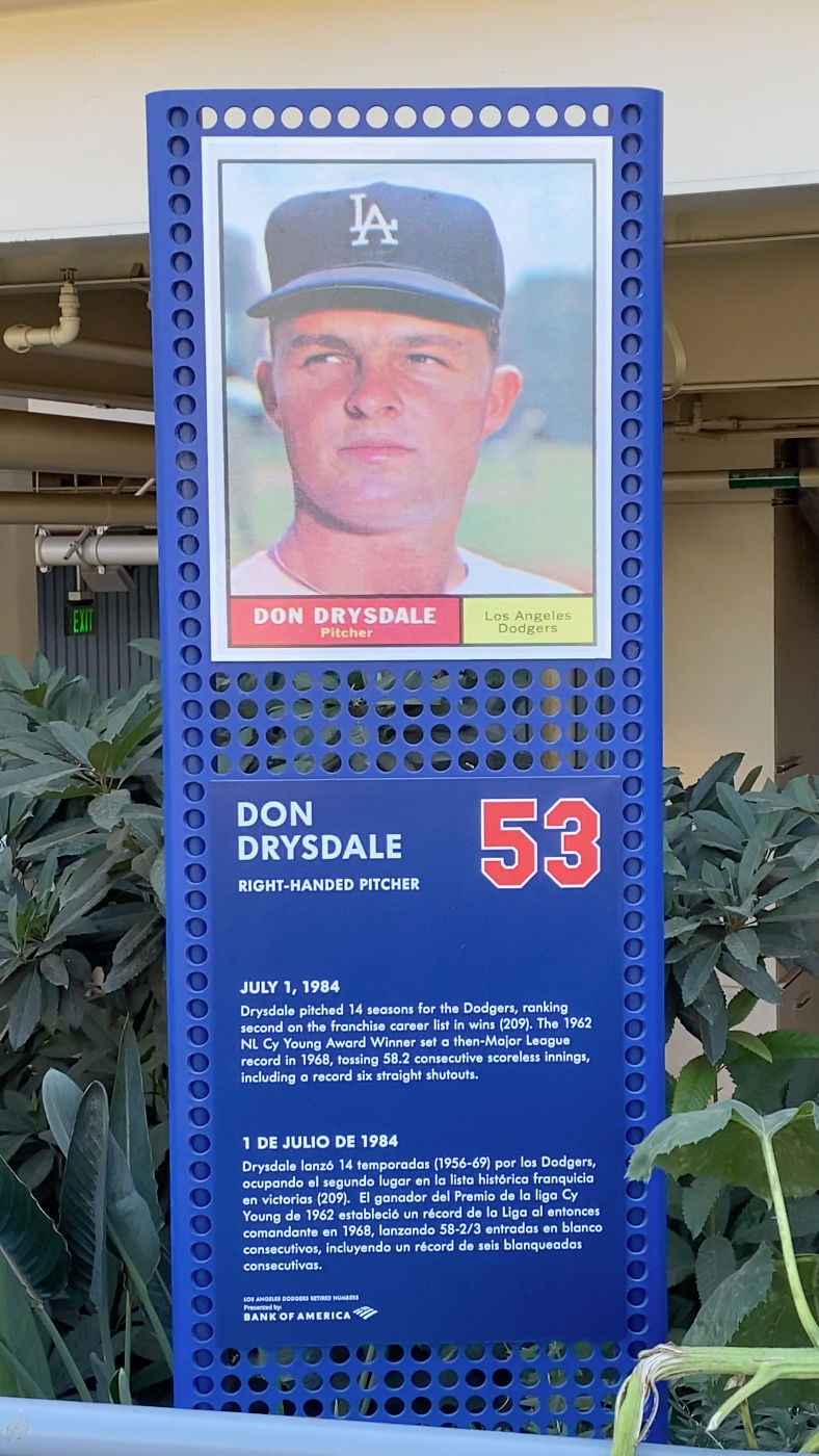 Broadcaster Don Drysdale