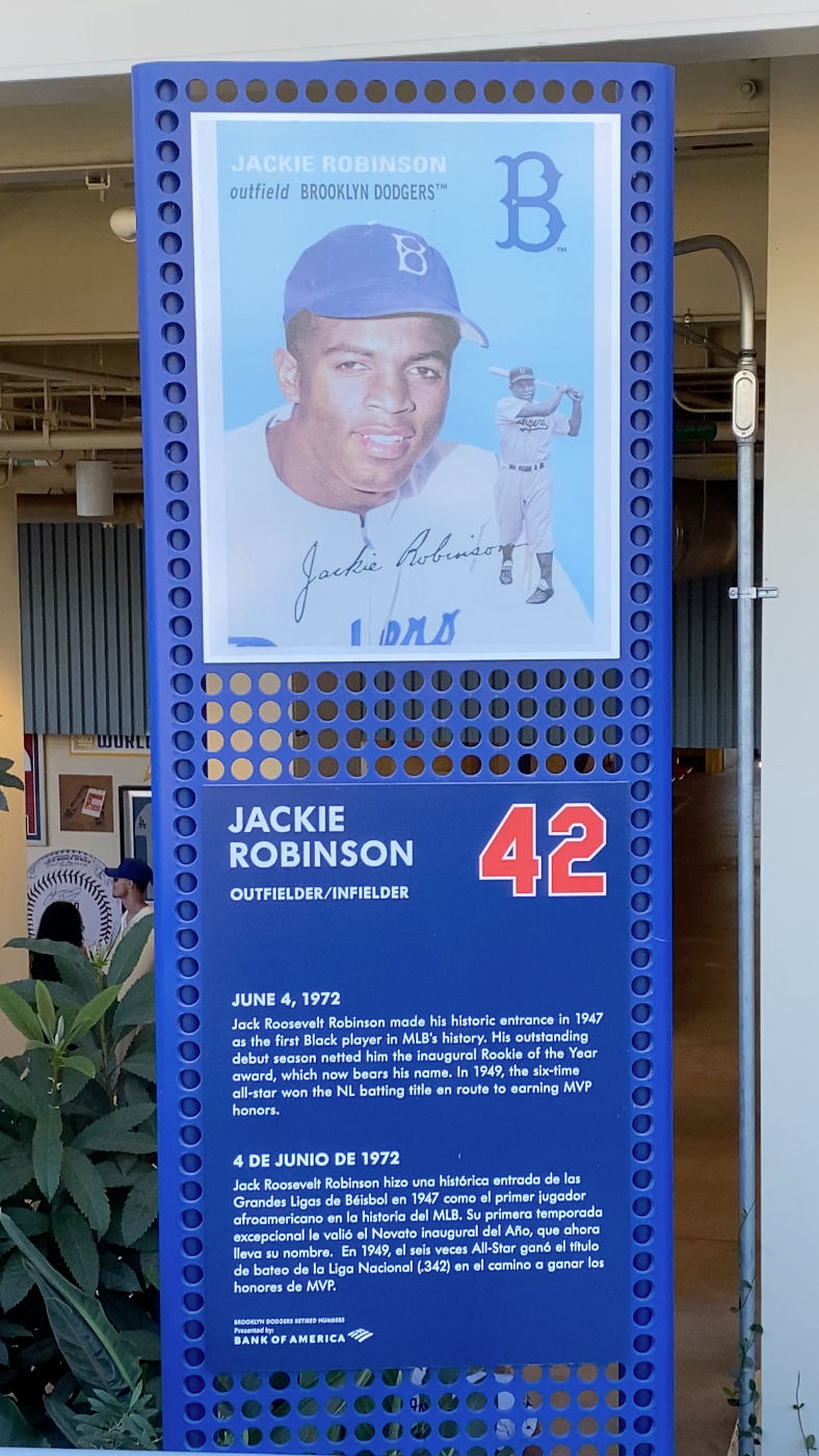 Broadcaster Jackie Robinson