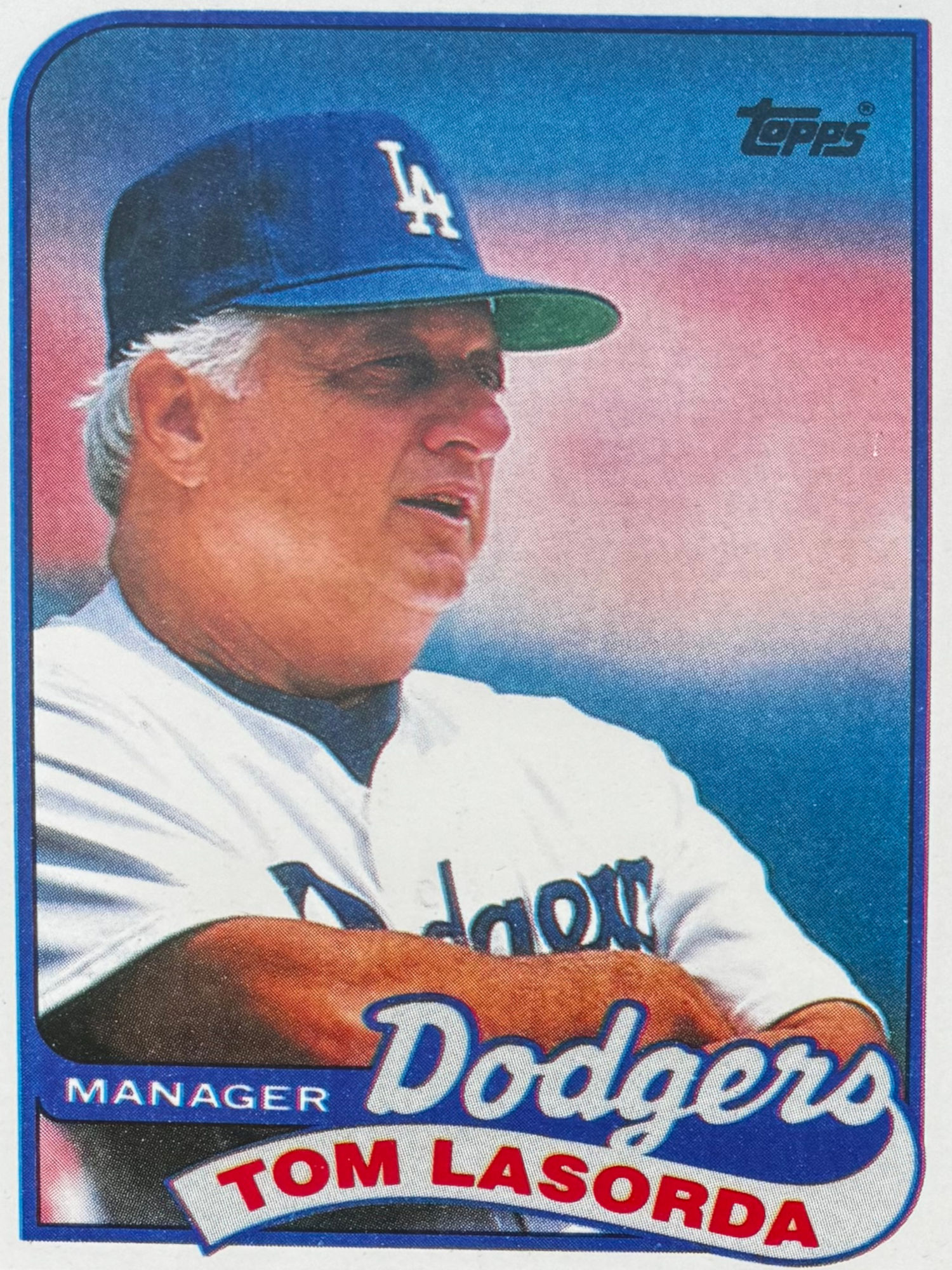 Lasorda Retired Number Lasorda