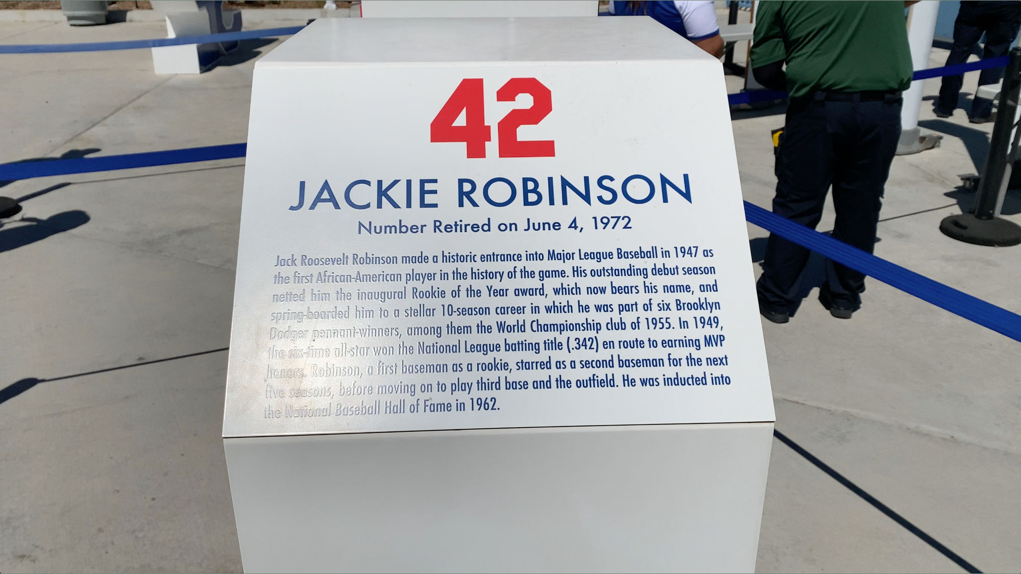 Retired Numbers Jackie Robinson