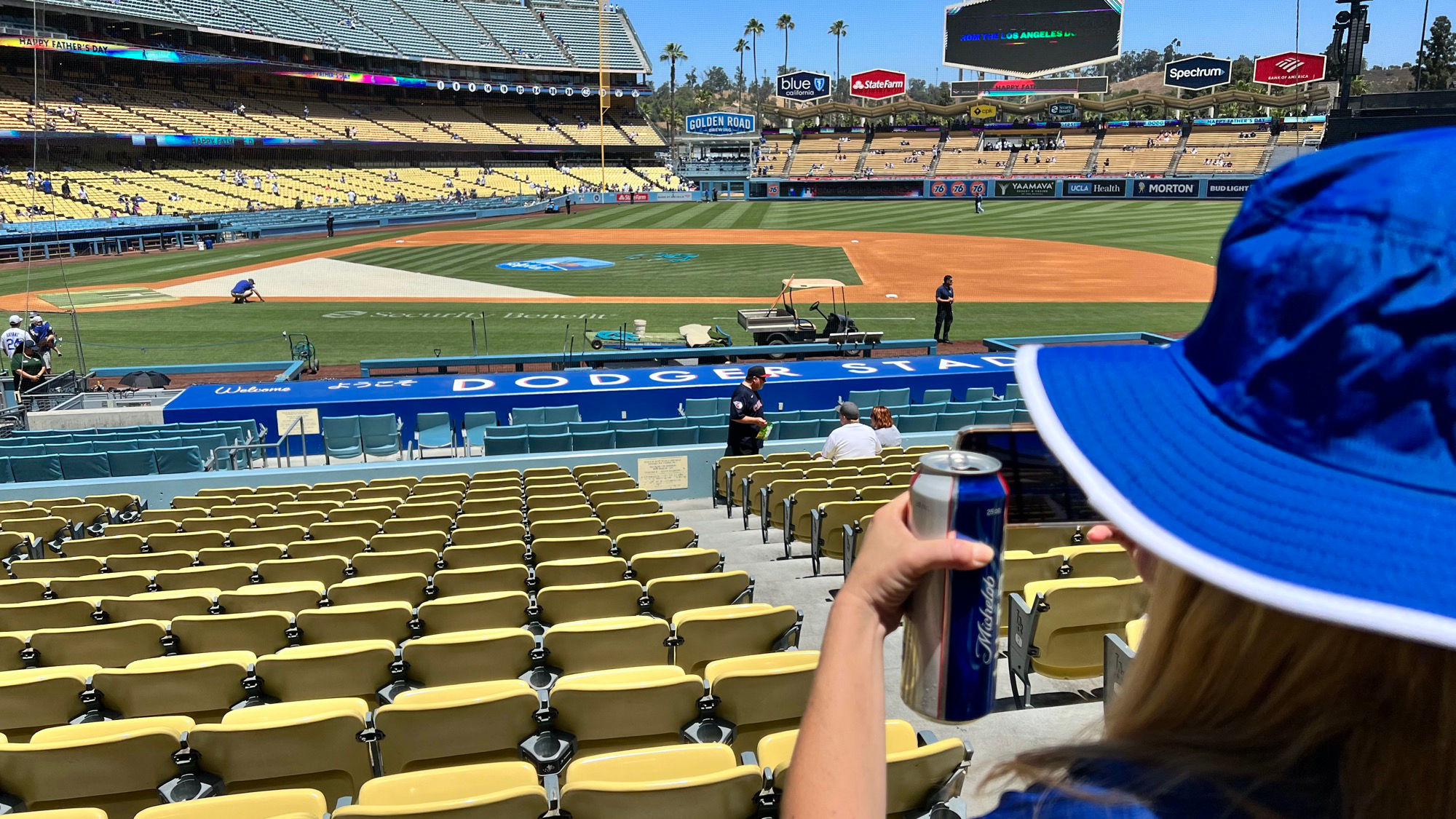 Seat Views At Dodger Stadium