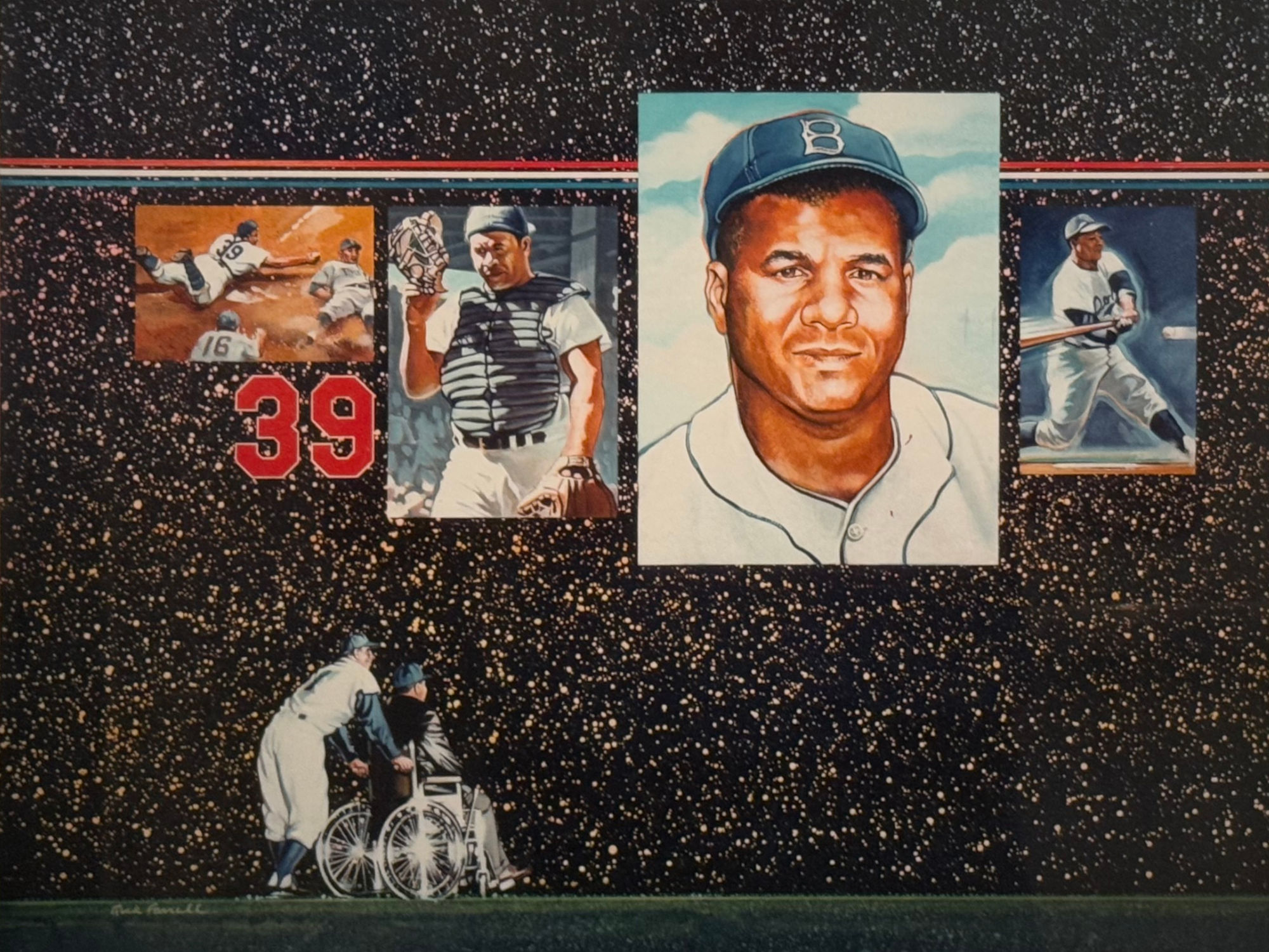 Union 76 Tribute Roy Campanella Union 76 Tribute