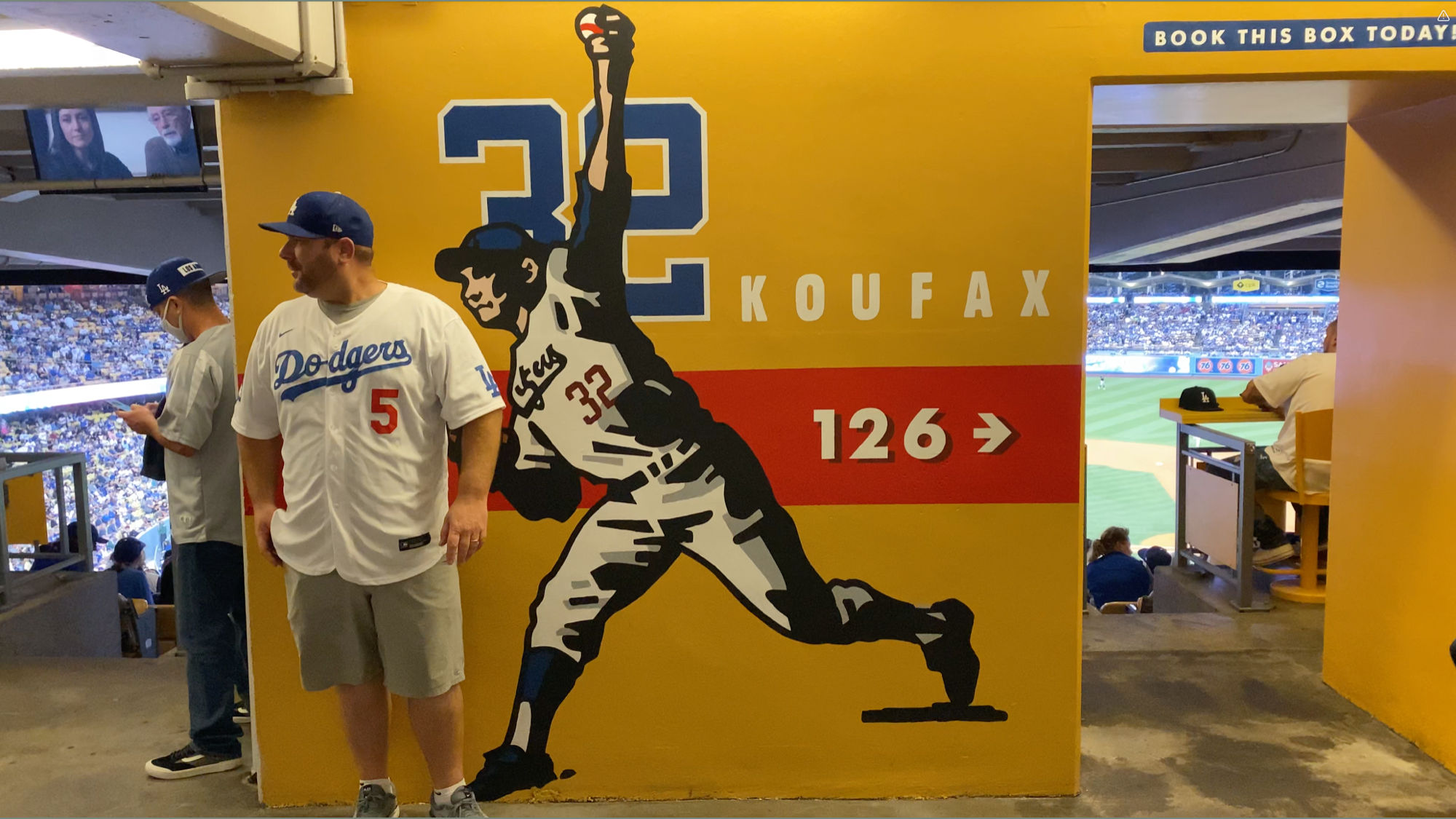 Sandy Koufax Section 126