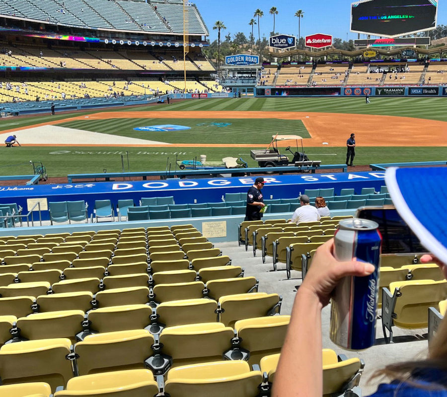 Seat Views At Dodger Stadium