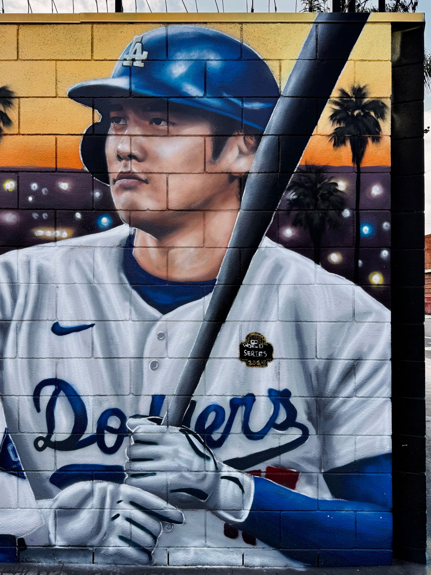 Shohei Ohtani Hooper Ave Dodger Mural