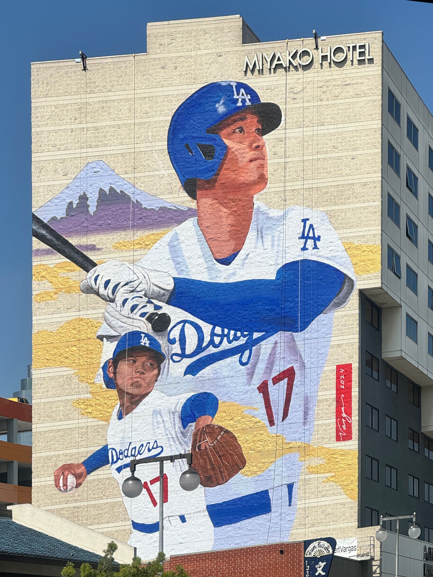 Shohei Ohtani Mural Robert Vargas