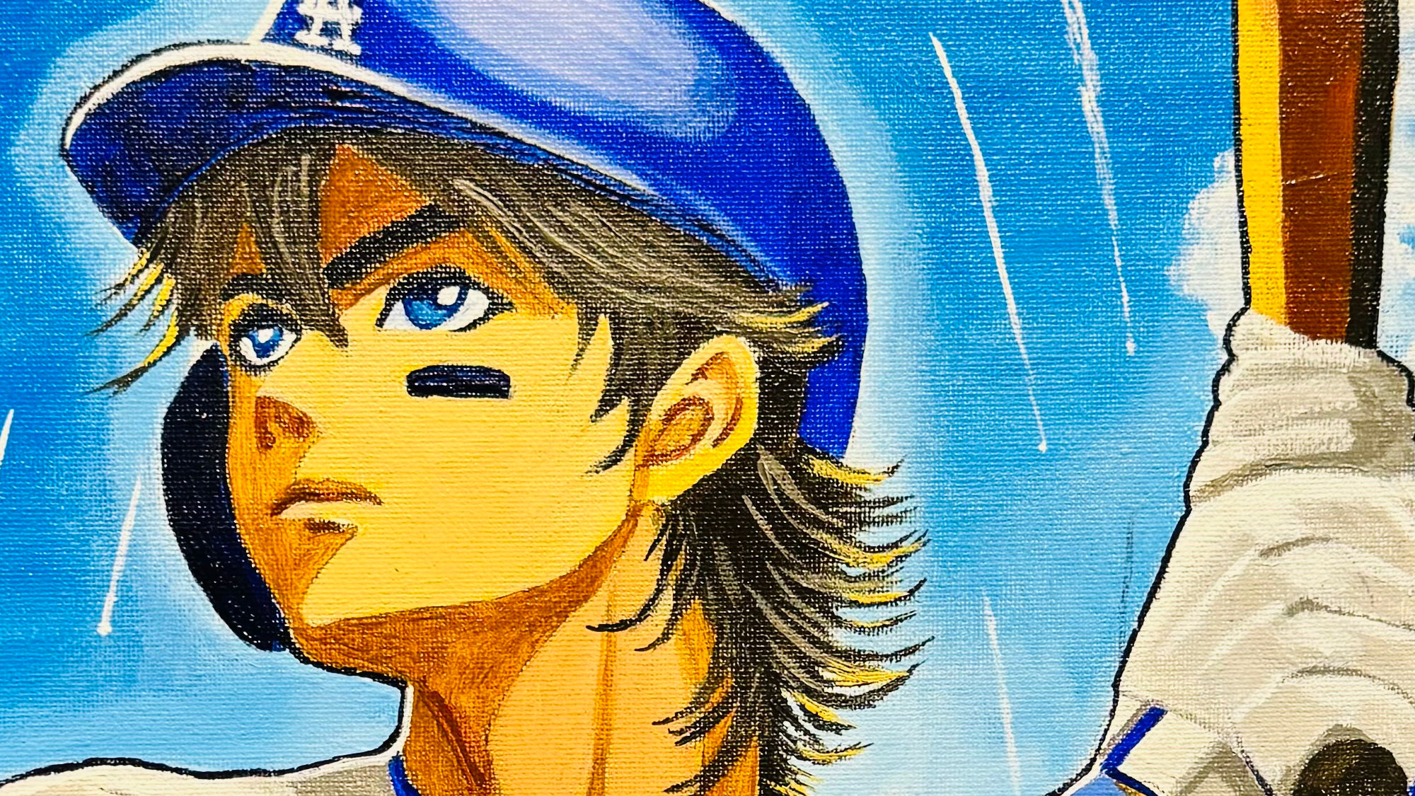 Shohei Ohtani Painting Robbin Grimm
