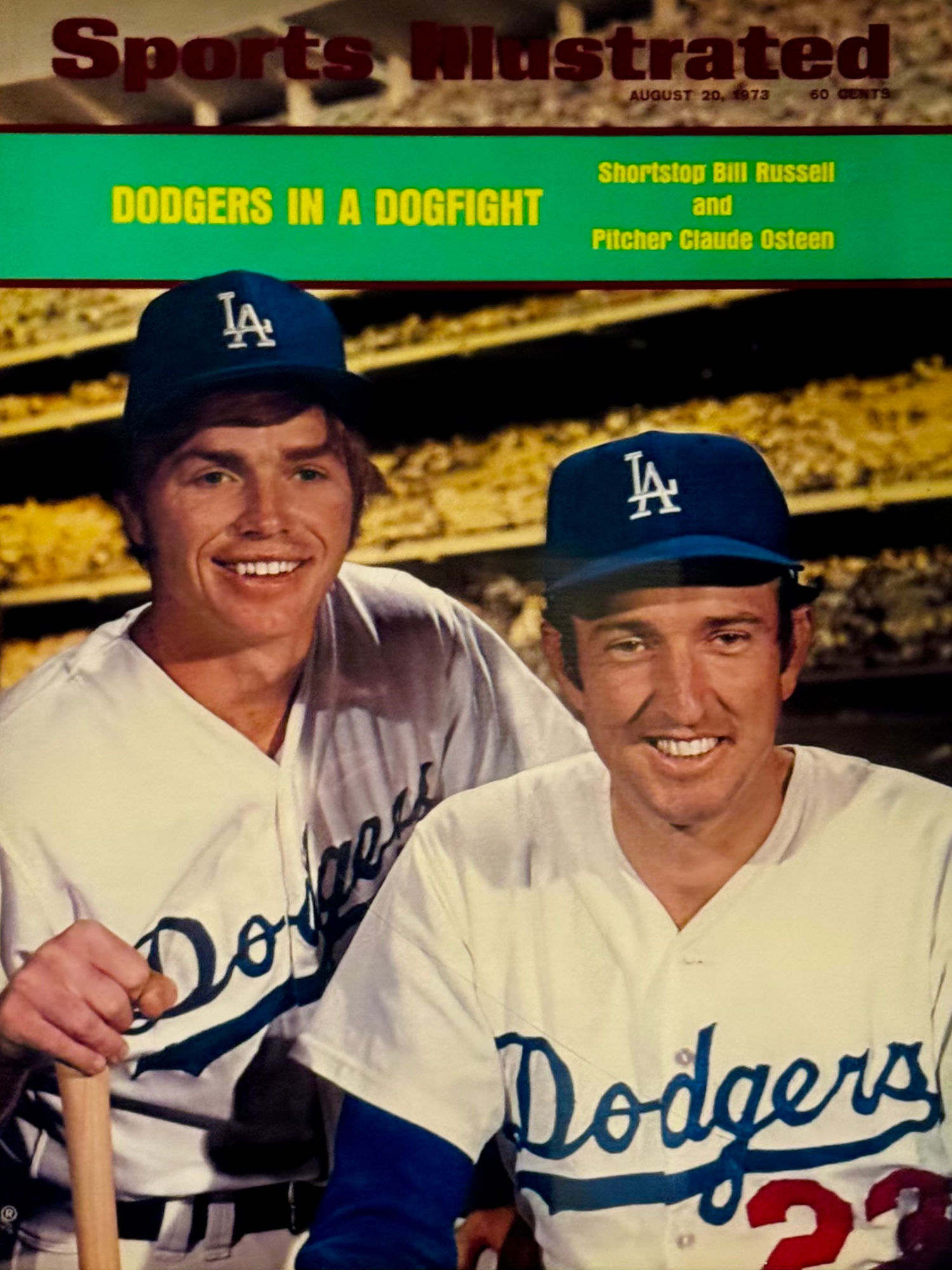 Sports Illustrated Bill Russell & Claude Osteen Sports Illustrated Bill Russell & Claude Osteen