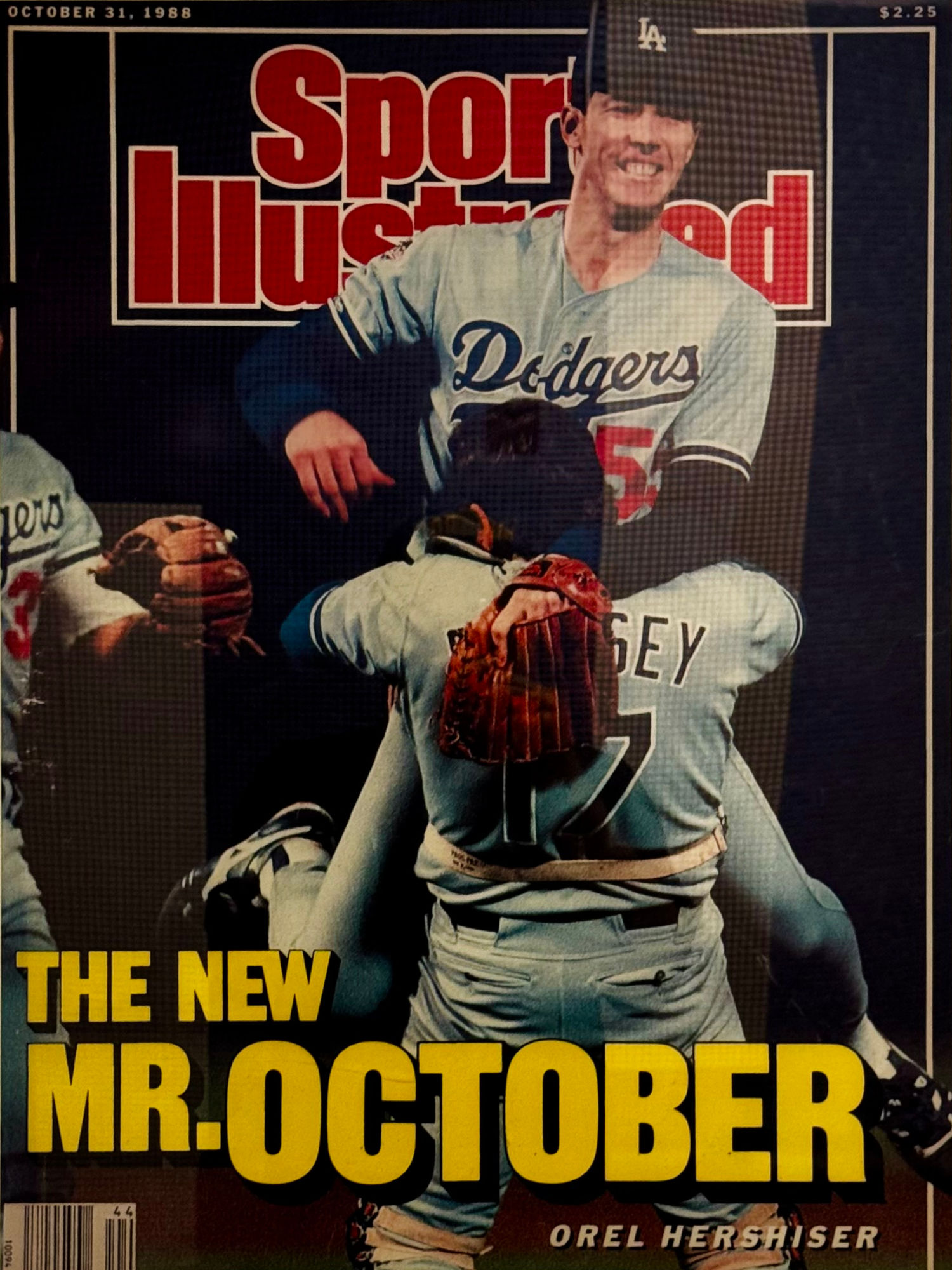 Sports Illustrated Orel Hershiser 1988 Sports Illustrated Orel Hershiser 1988