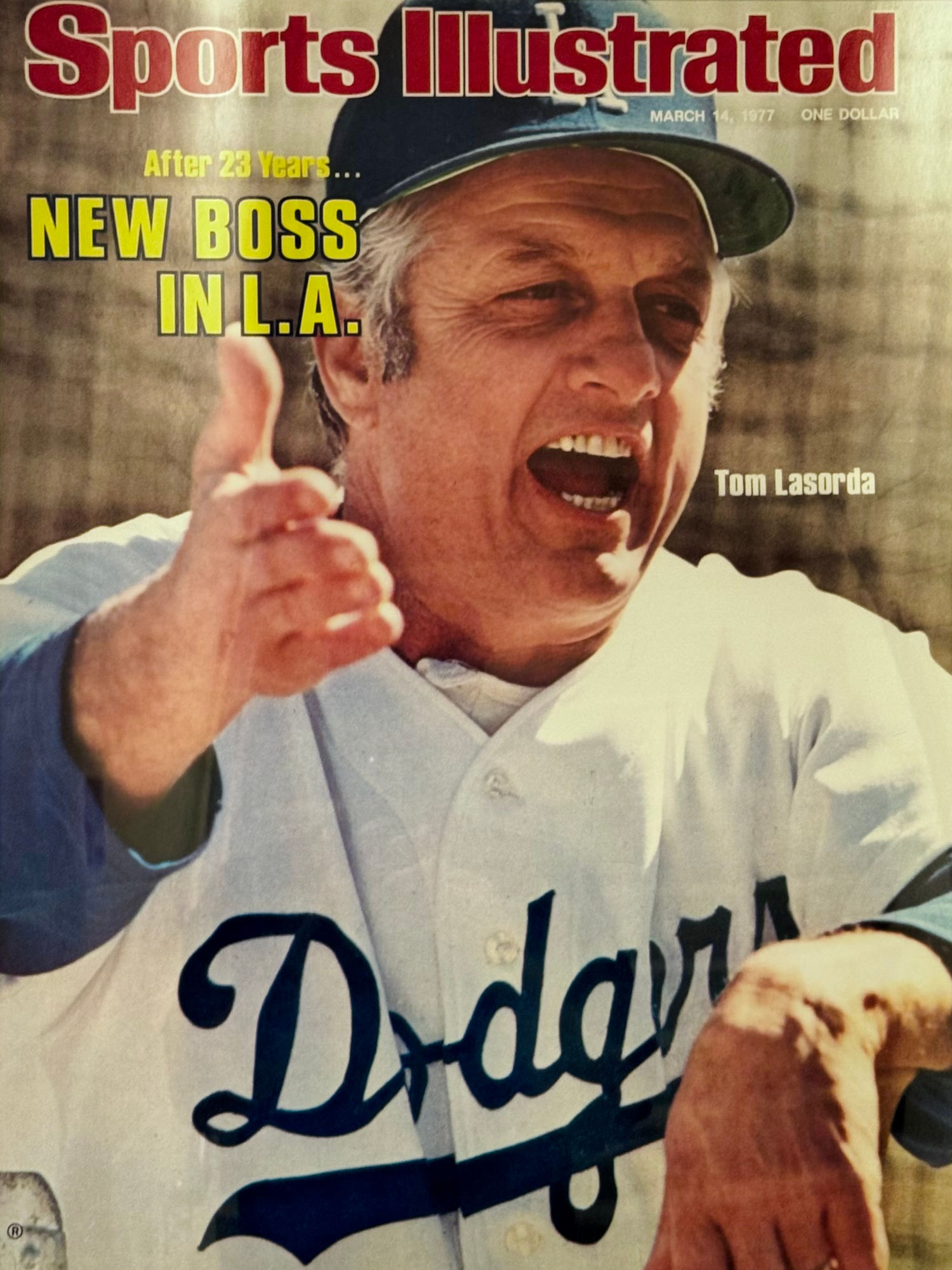 Sports Illustrated Tom Lasorda Sports Illustrated Tom Lasorda