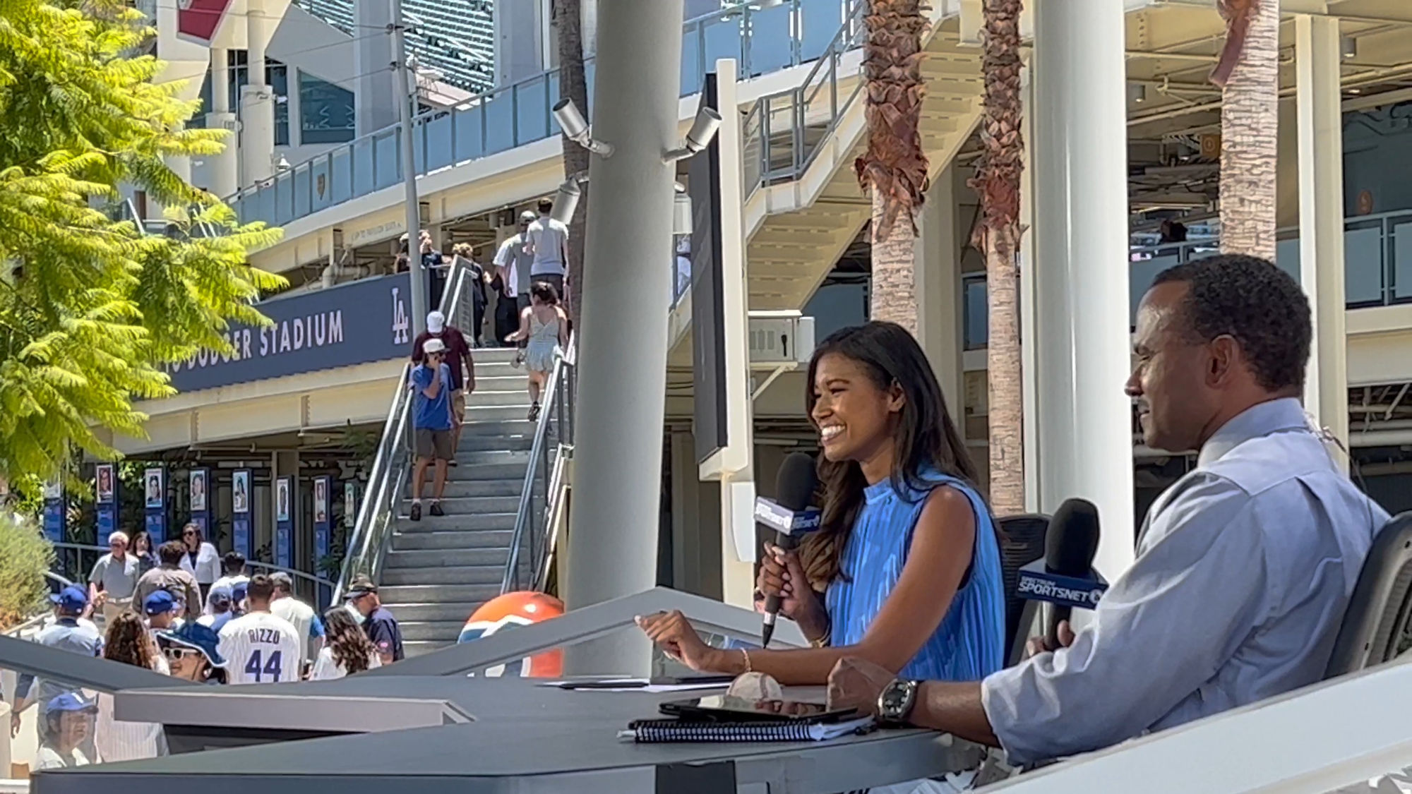 Sportsnet LA Kirsten Watson Action