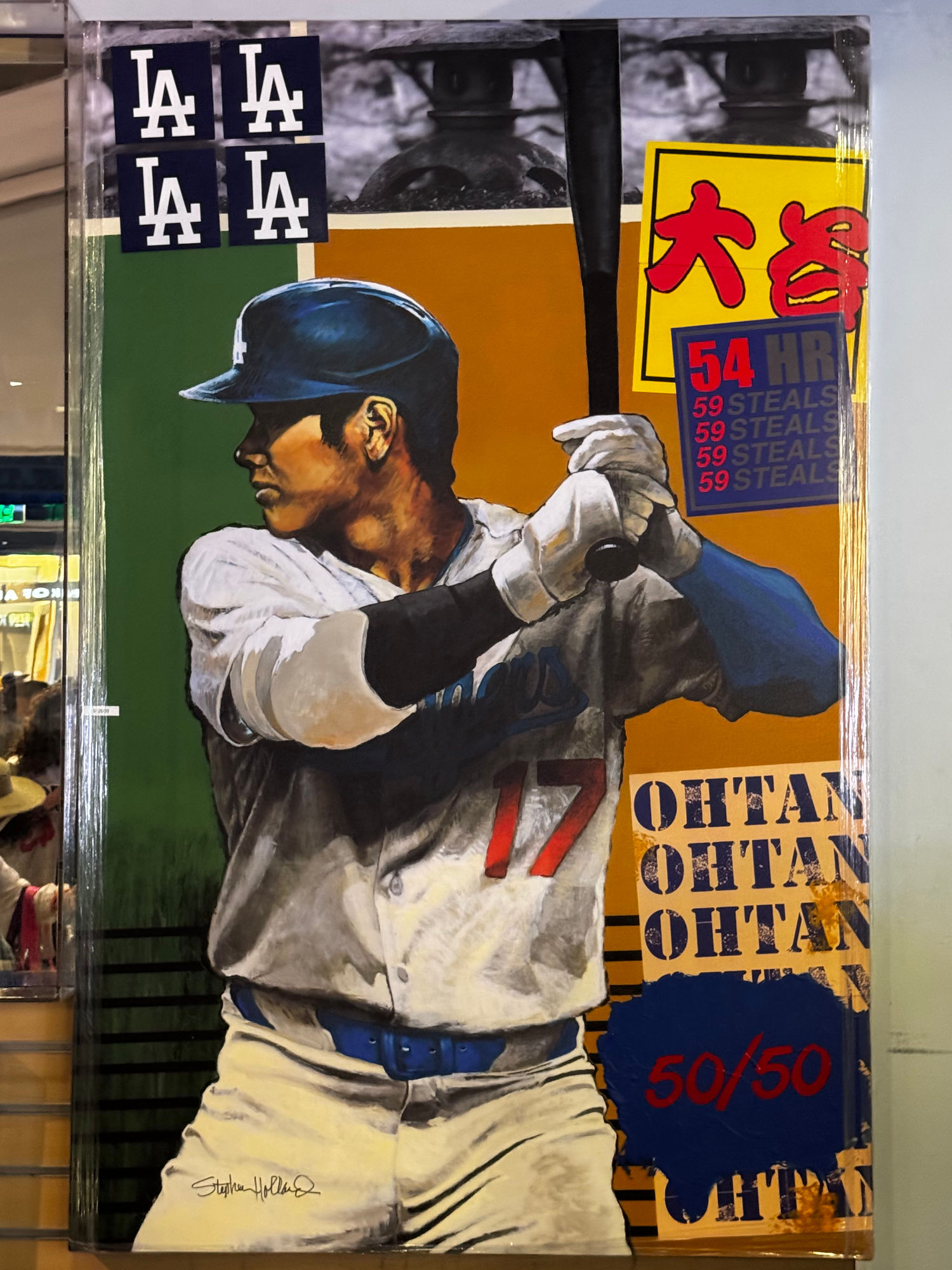 Shohei Ohtani 50/50 Stephen Holland Shohei Ohtani 50/50