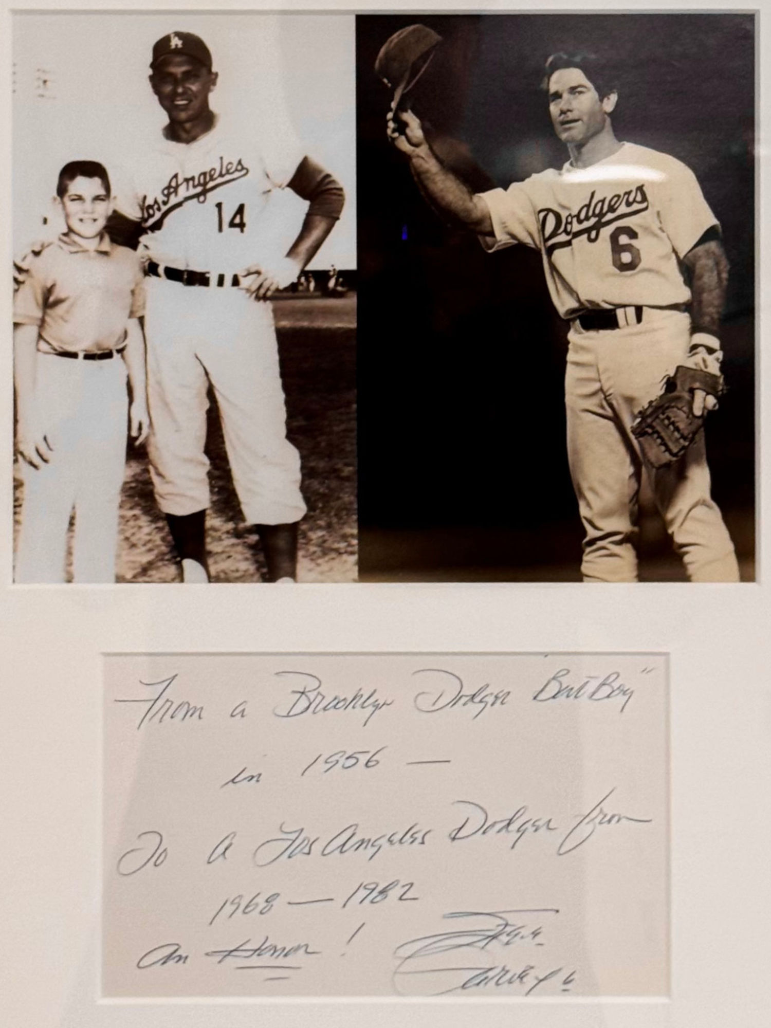 Steve Garvey Handwritten Note Steve Garvey Handwritten Note