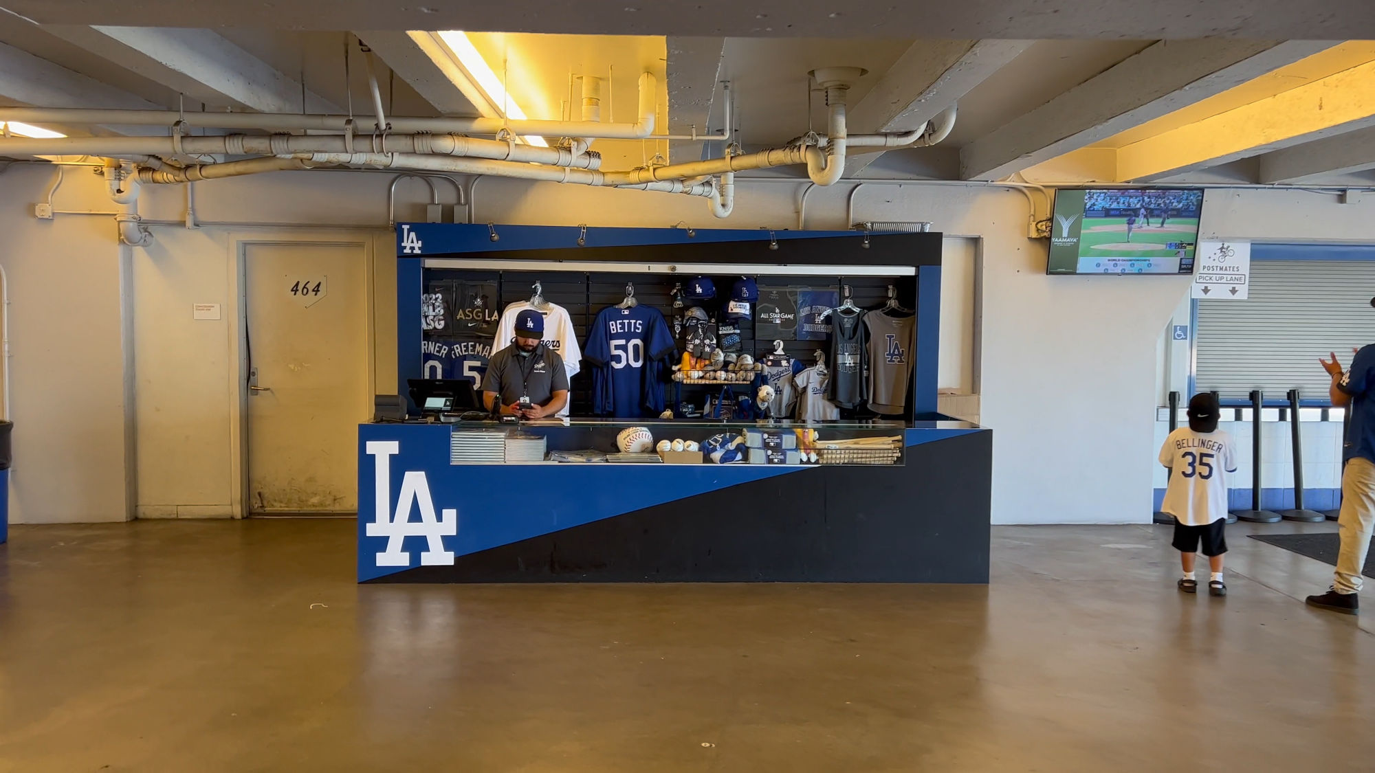 Loge 164 Merchandise Stand Loge 164