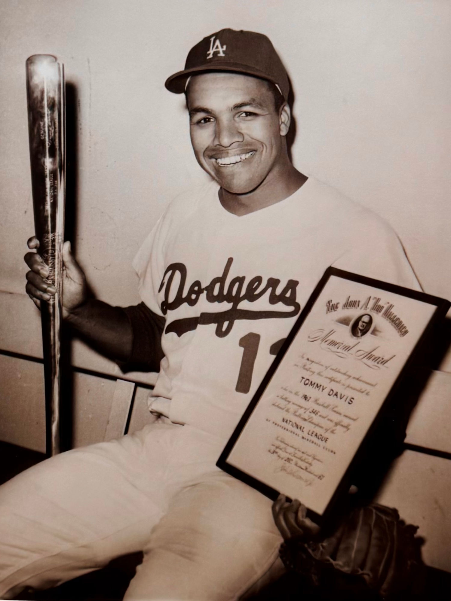 Silver Bat Awards Tommy Davis Silver Bat Awards