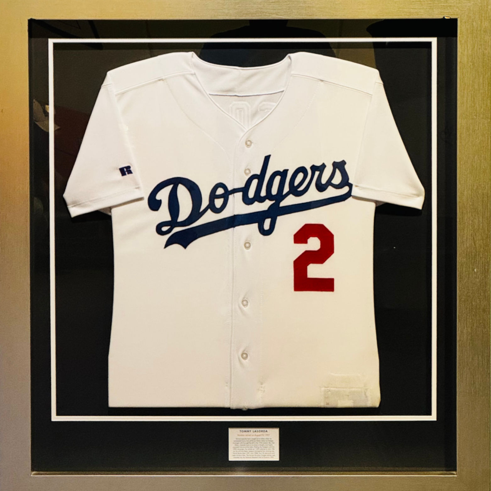 Tommy Lasorda Dodger Jersey Tommy Lasorda Dodger Jersey