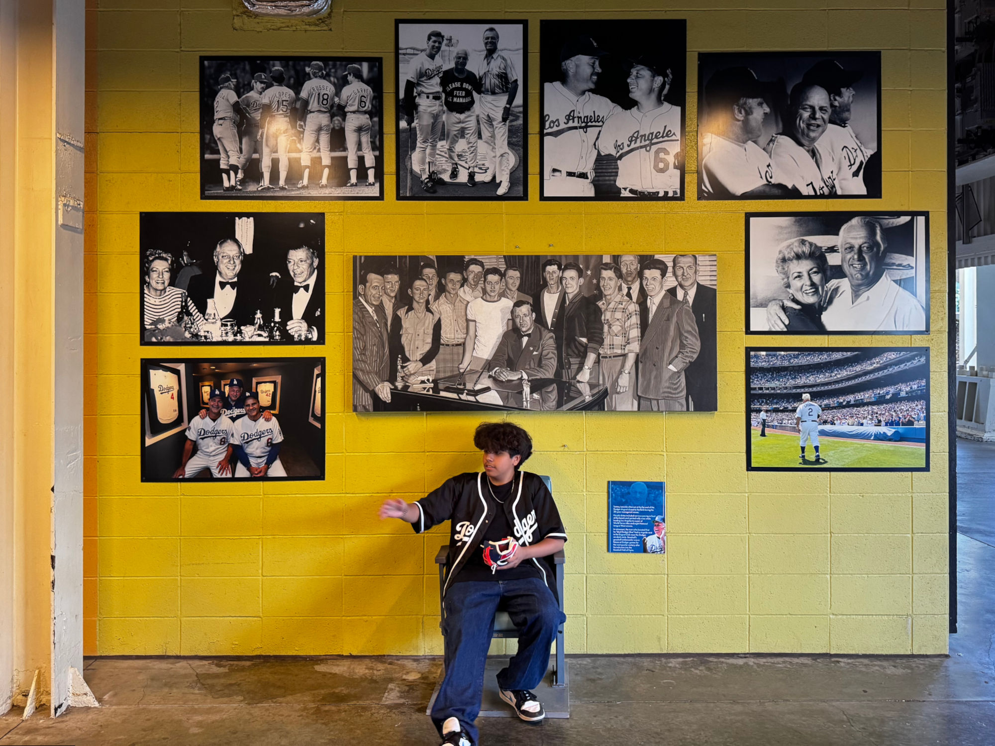 Wall of Photos Tommy Lasorda Wall of Photos